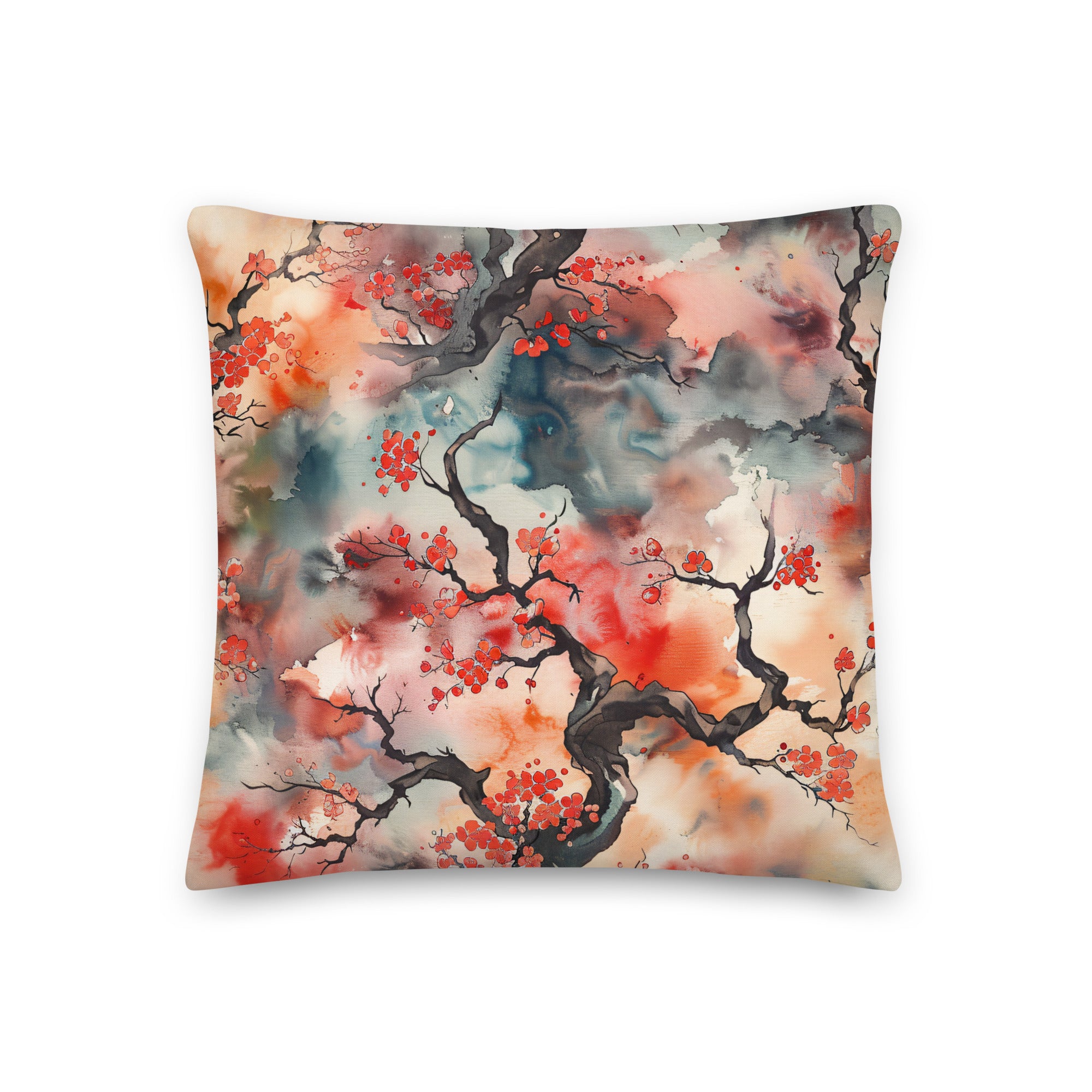 Premium Pillow-Traditional Japanese Arts IV