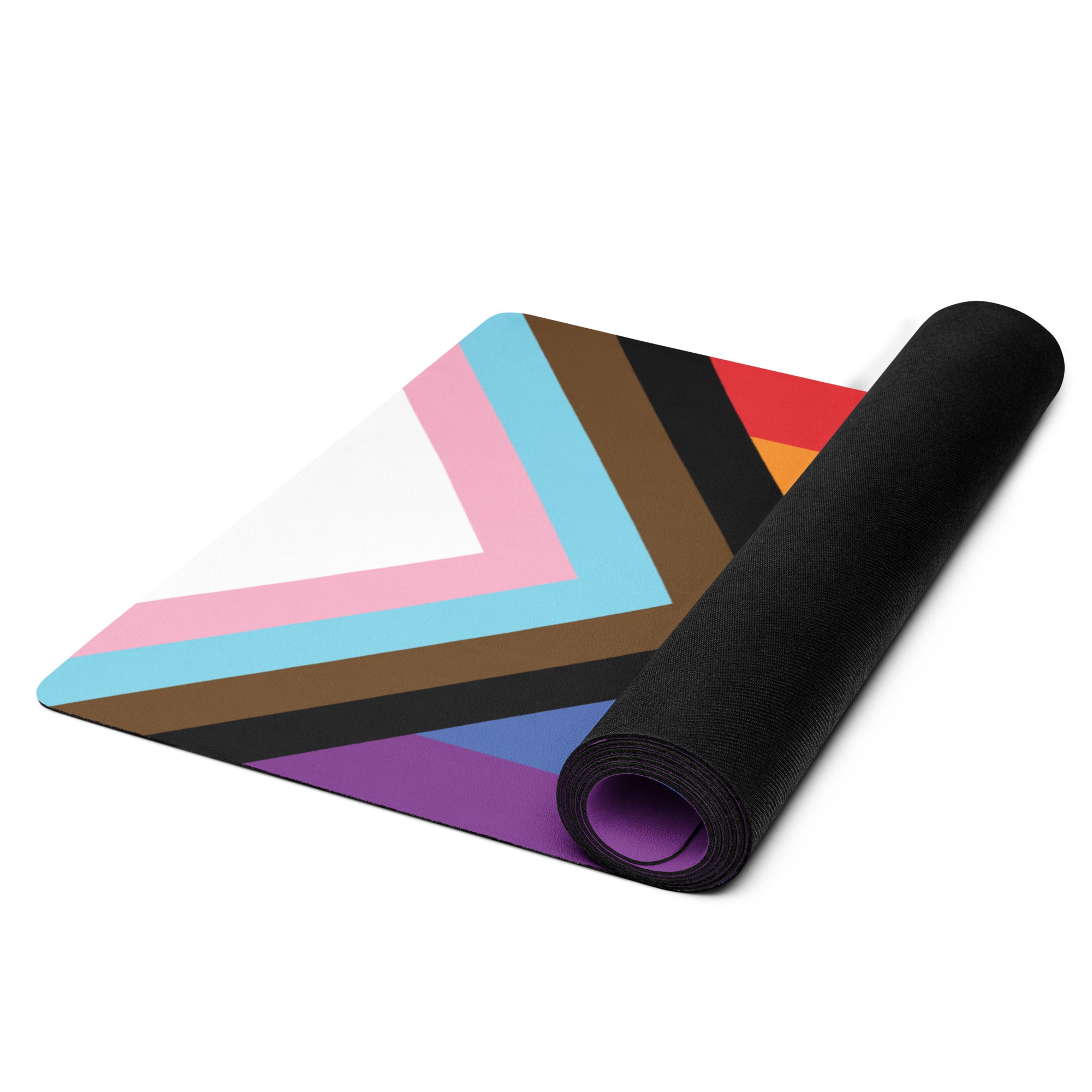 Yoga mat- Progress Pride