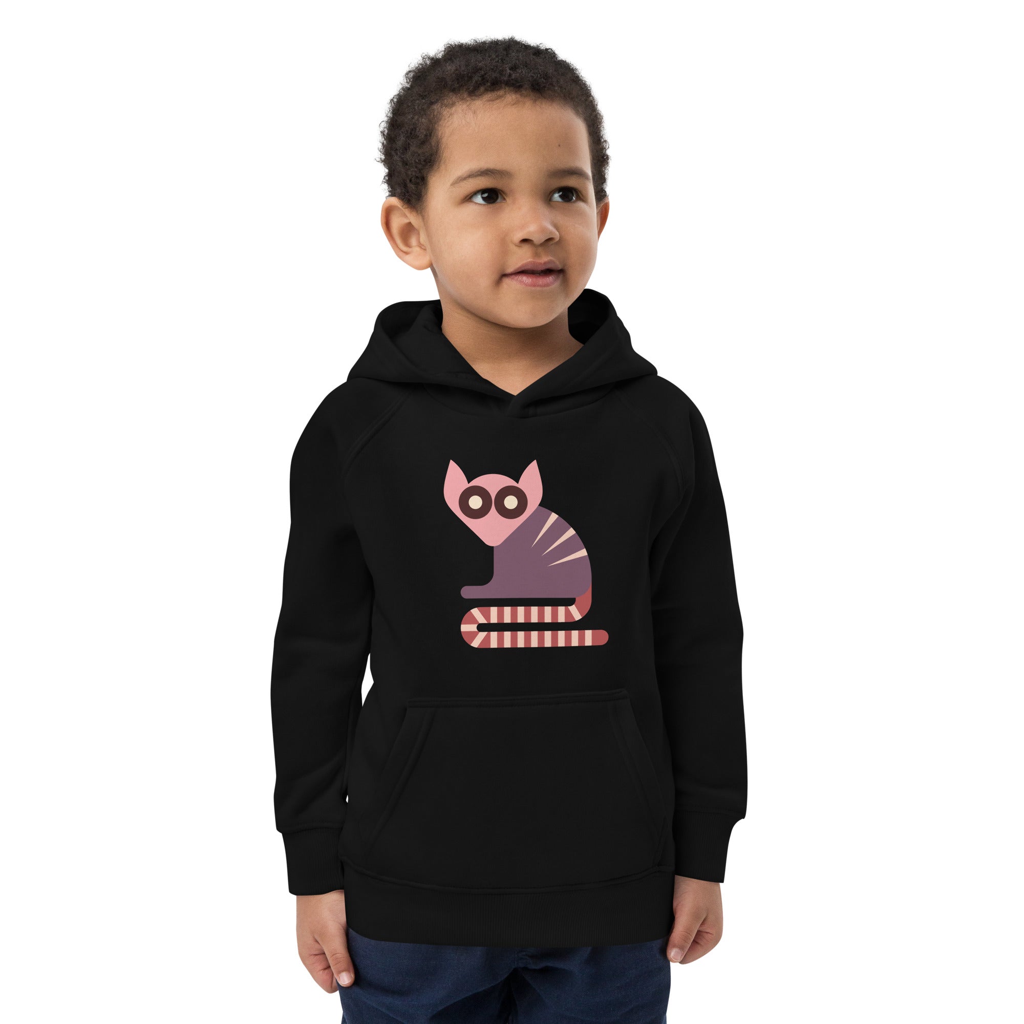 Kids eco hoodie-Lemurs