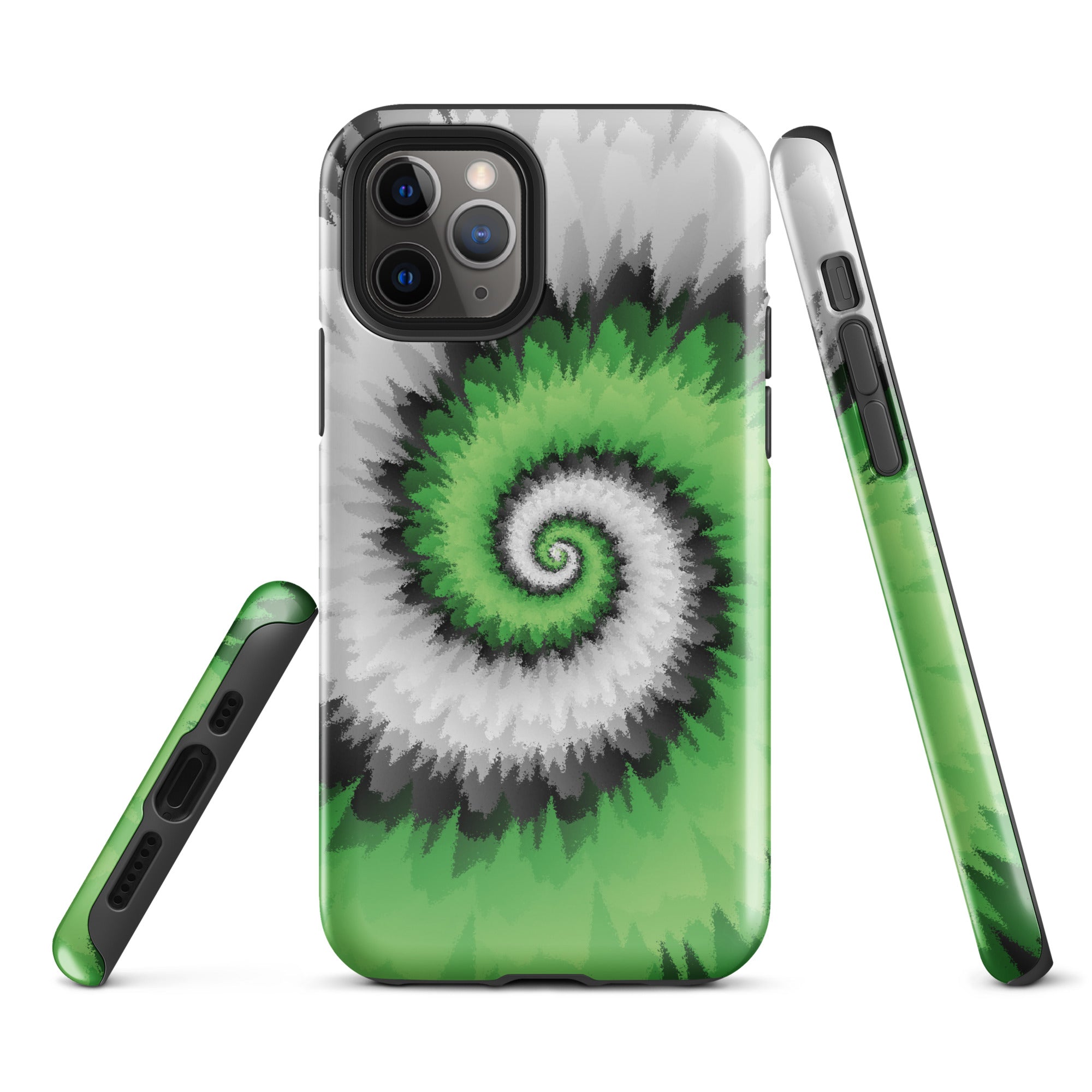 Tough Case for iPhone®-Tie Dye Spiral - Aromantic