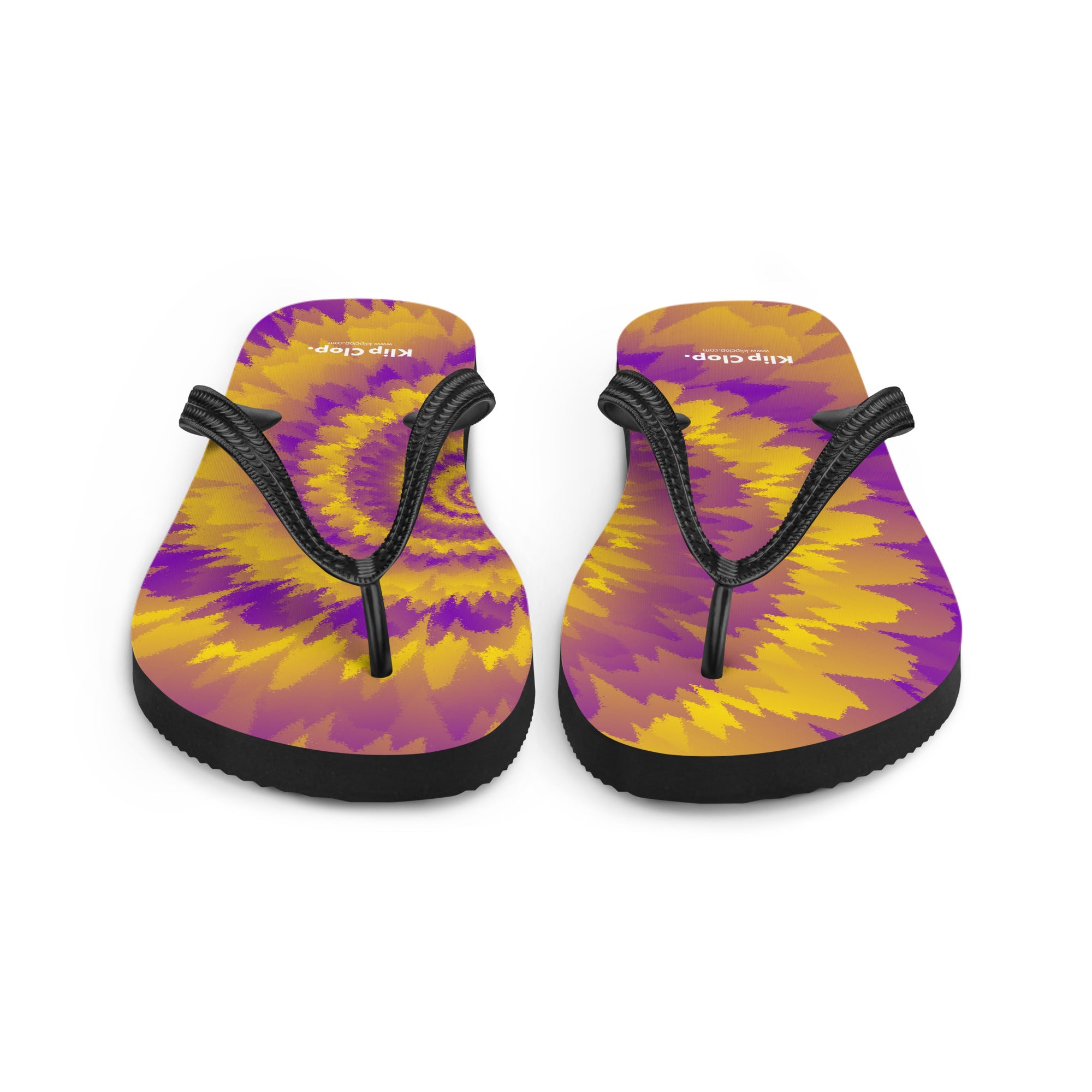 Flip-Flops-Tie Dye Spiral-Intersex
