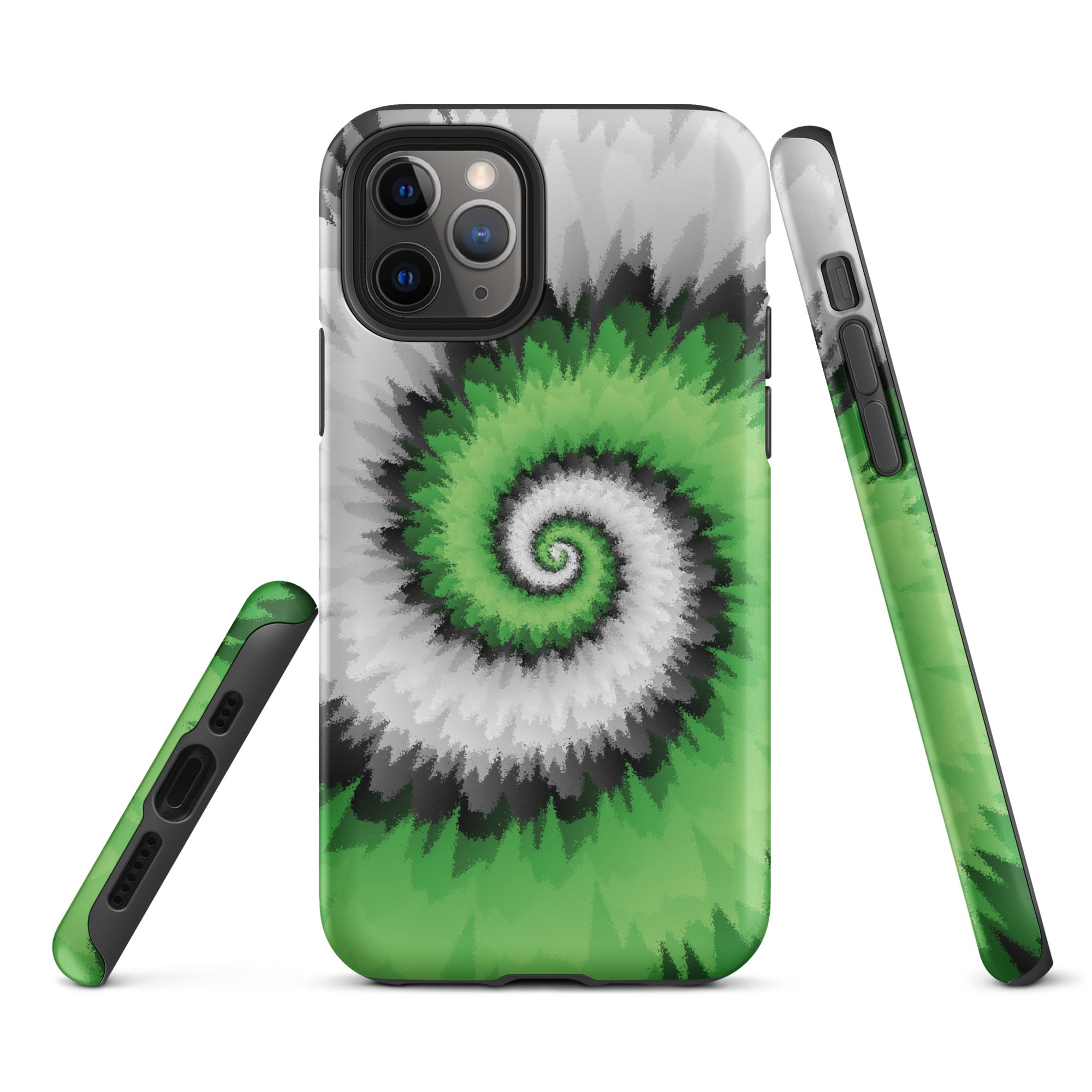Tough Case for iPhone®-Tie Dye Spiral - Aromantic