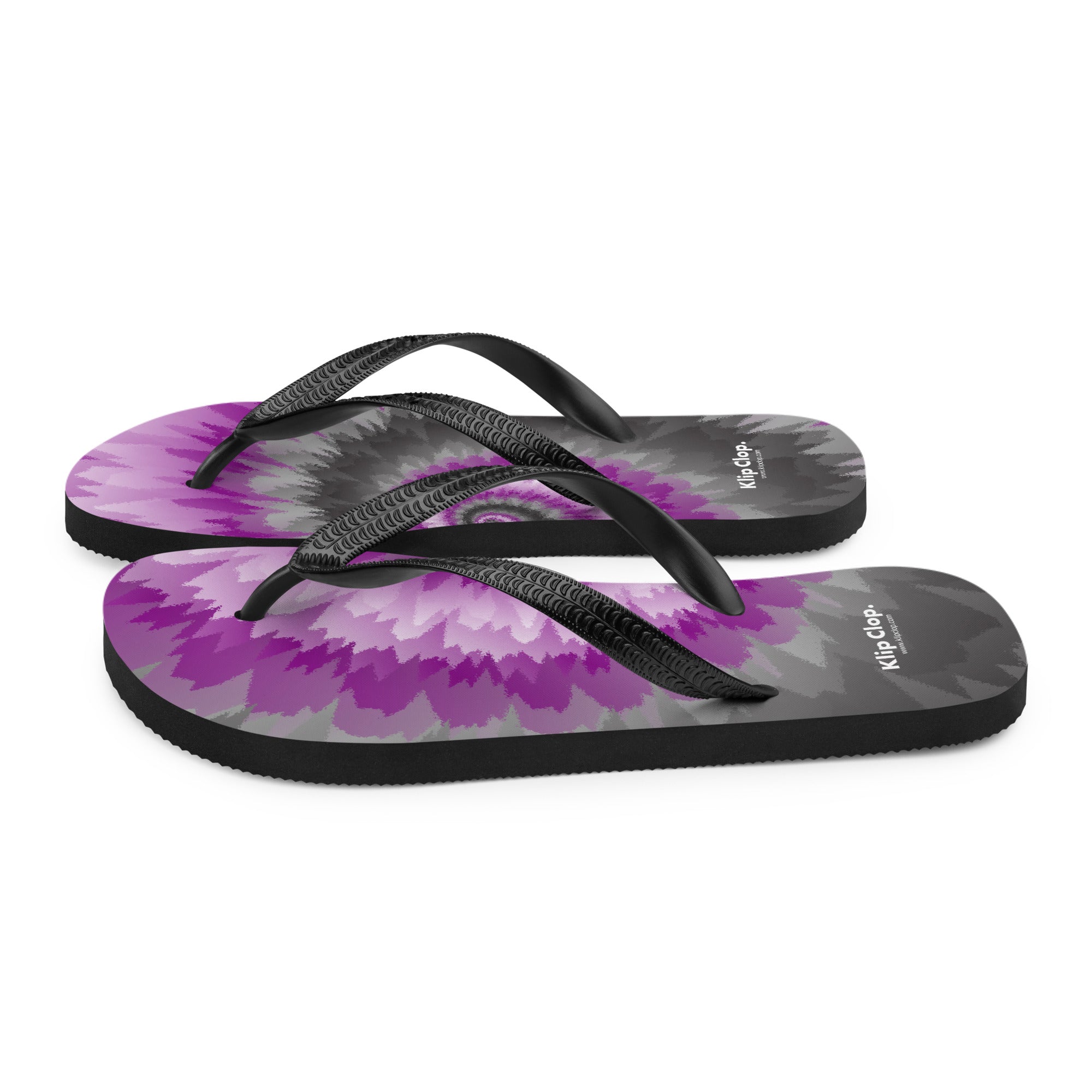 Flip-Flops-Tie Dye Spiral-Demisexual