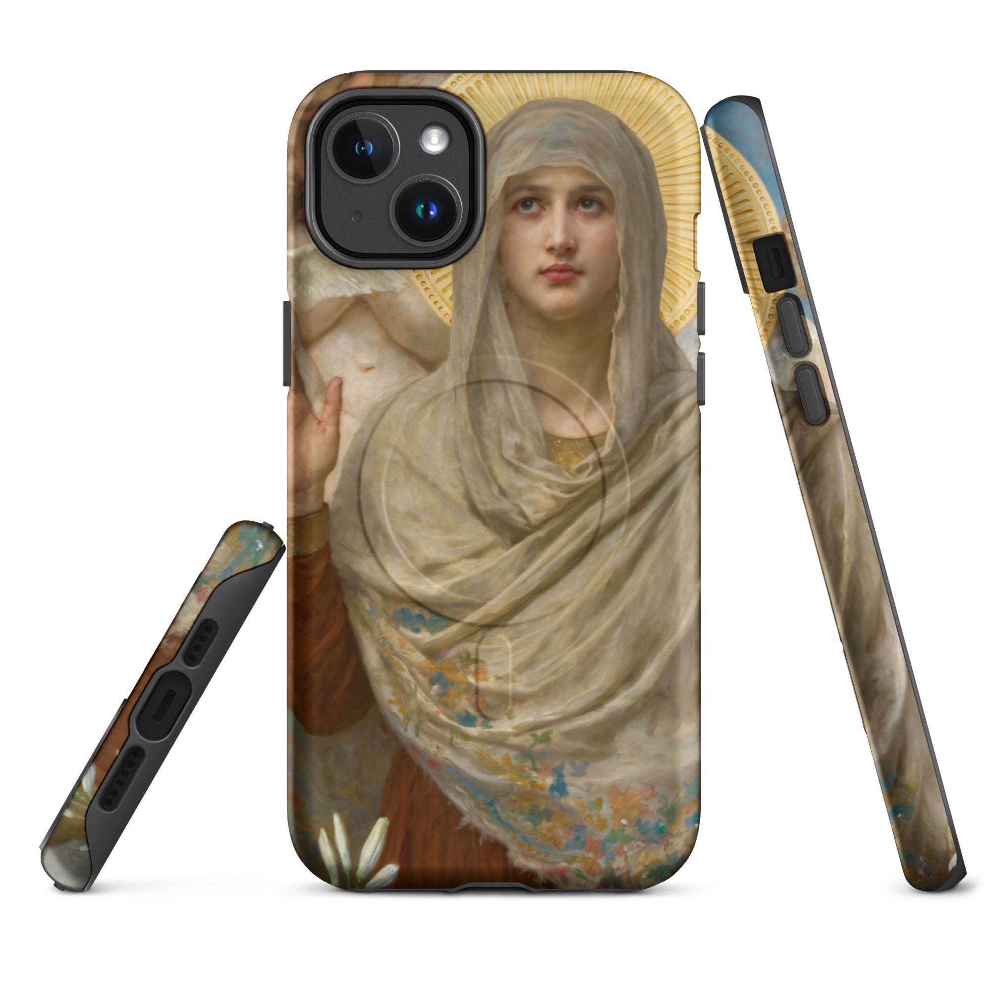 MagSafe® Tough case for iPhone®-Ora Pro Nobis