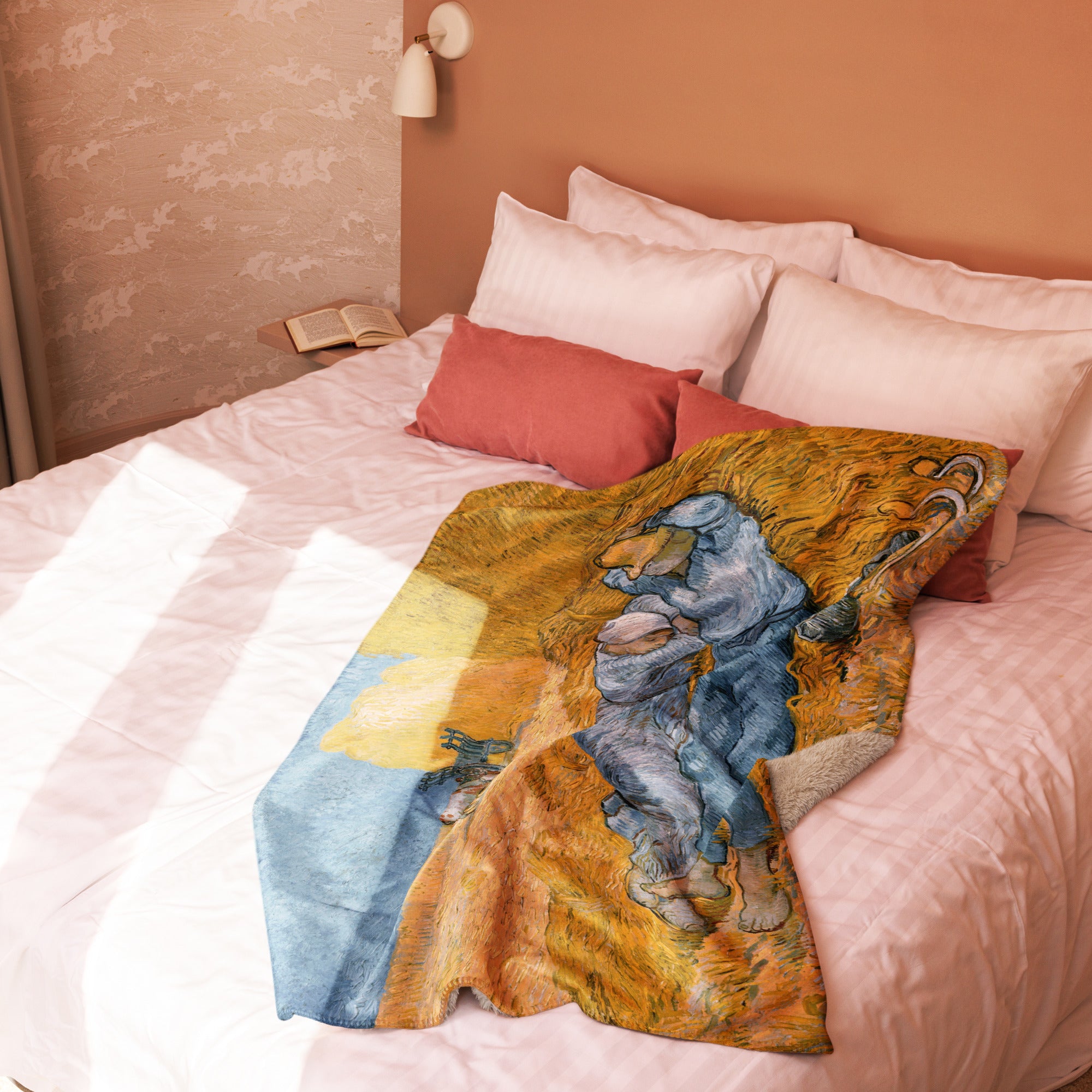 Sherpa blanket-Noon Rest from Work