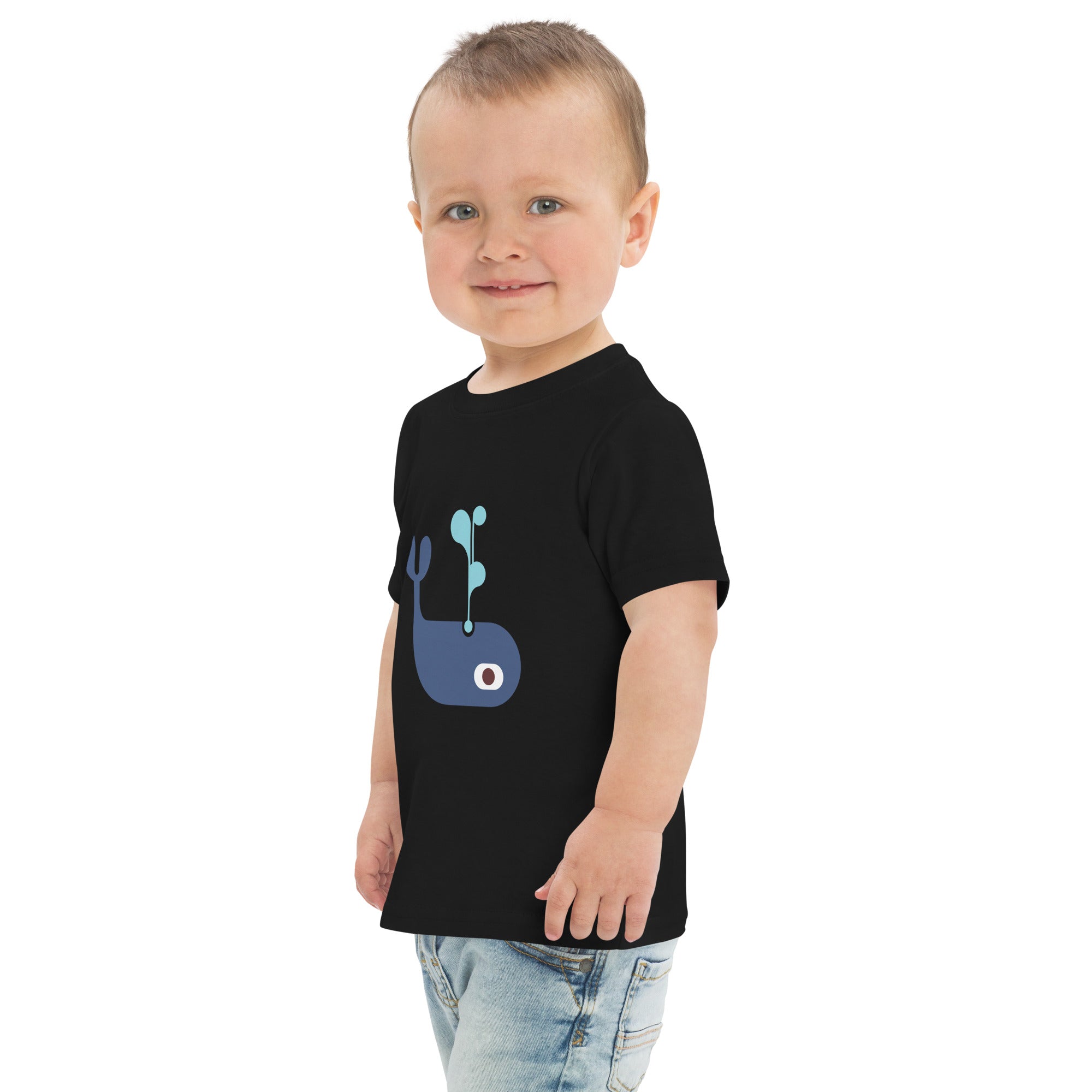 Toddler jersey t-shirt-Whale II