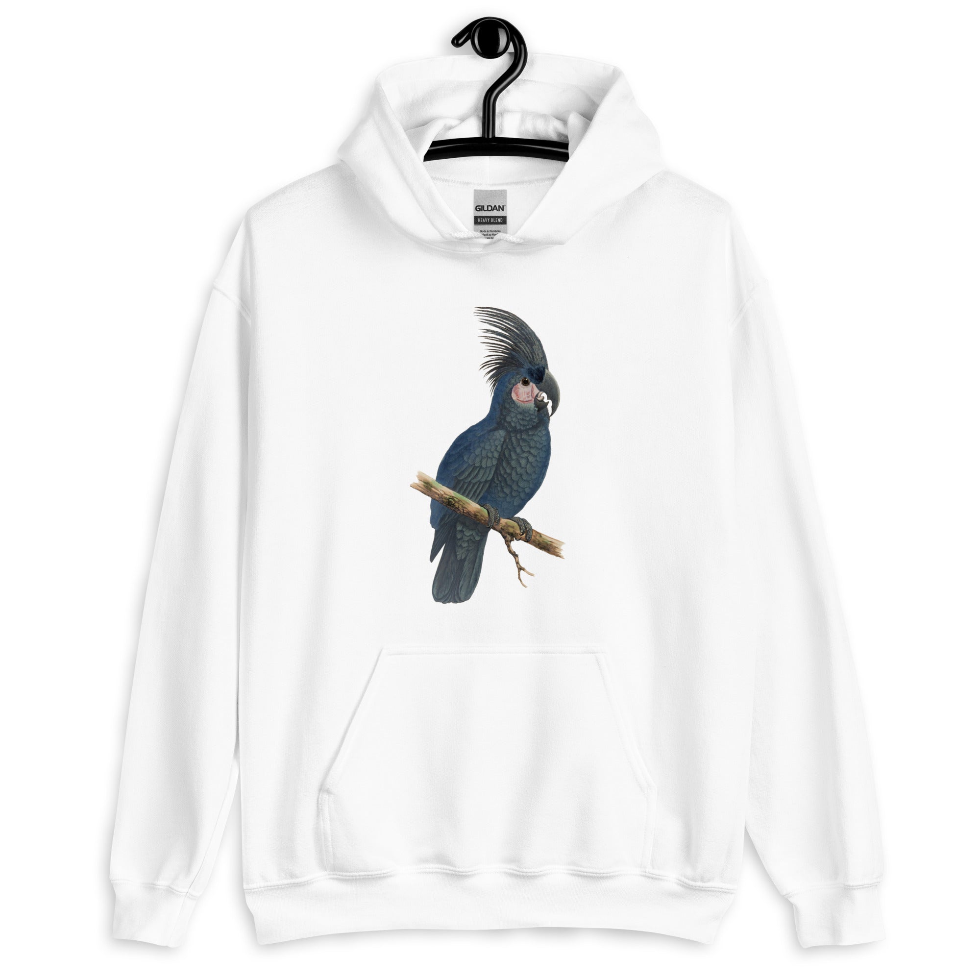 Unisex Hoodie-Great Black Cockatoo