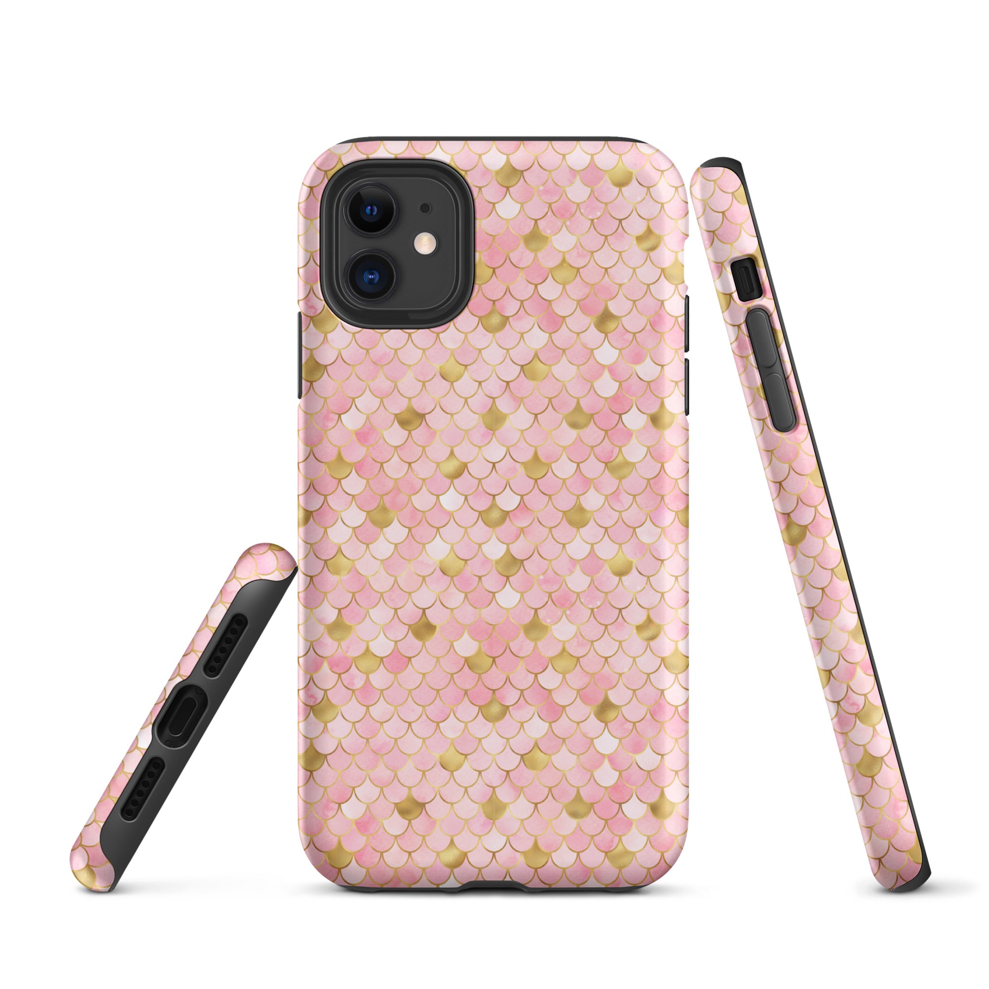 Tough Case for iPhone®- Mermaid Skin Pink