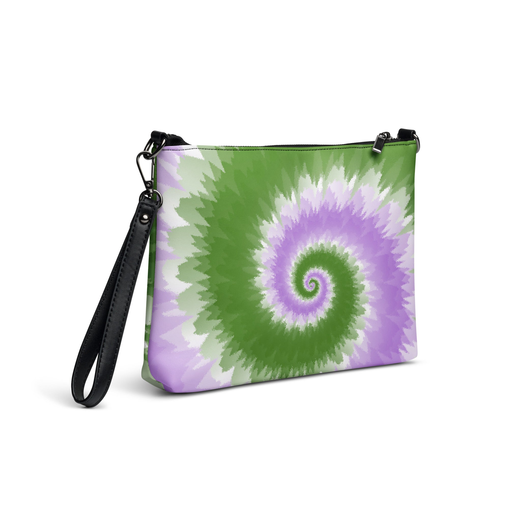 Crossbody bag- Tie Dye Spiral- Genderqueer