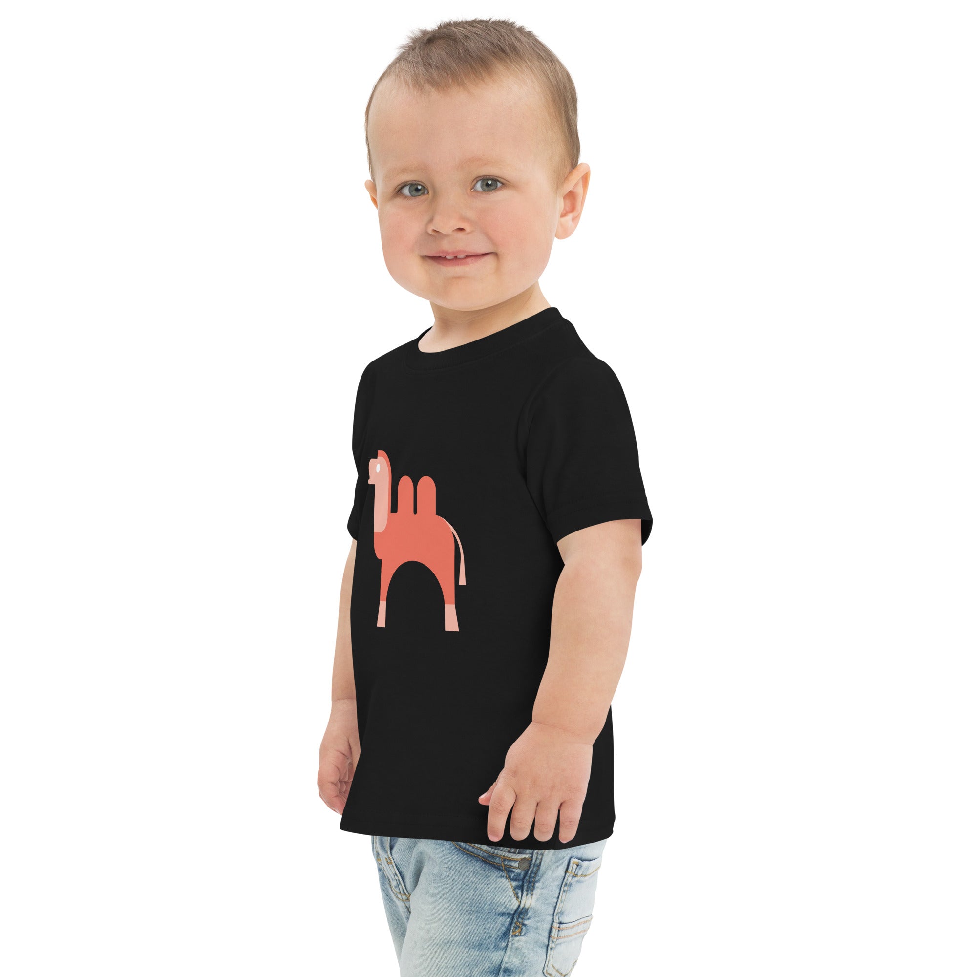 Toddler jersey t-shirt-Camel