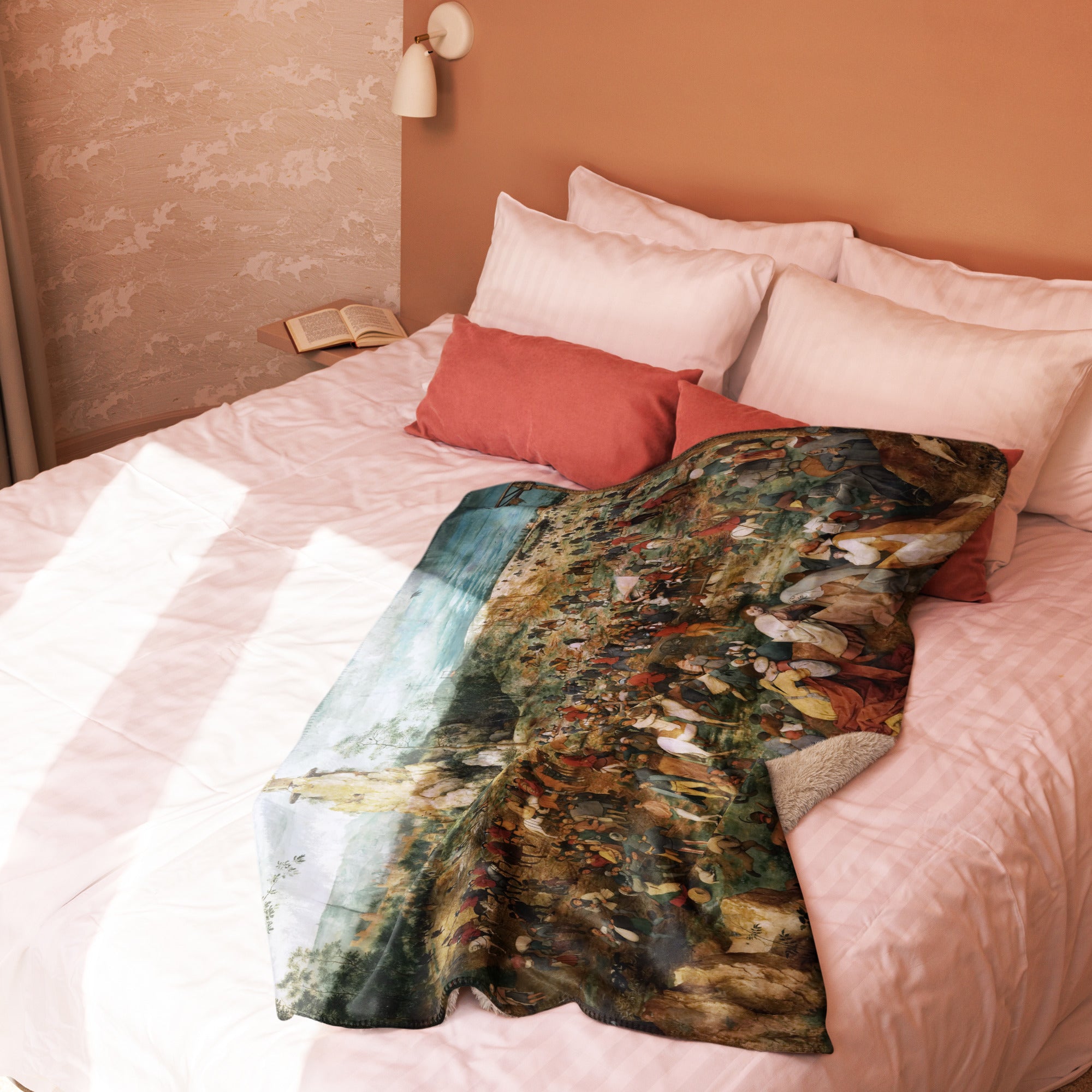 Sherpa blanket-The Procession to Calvary