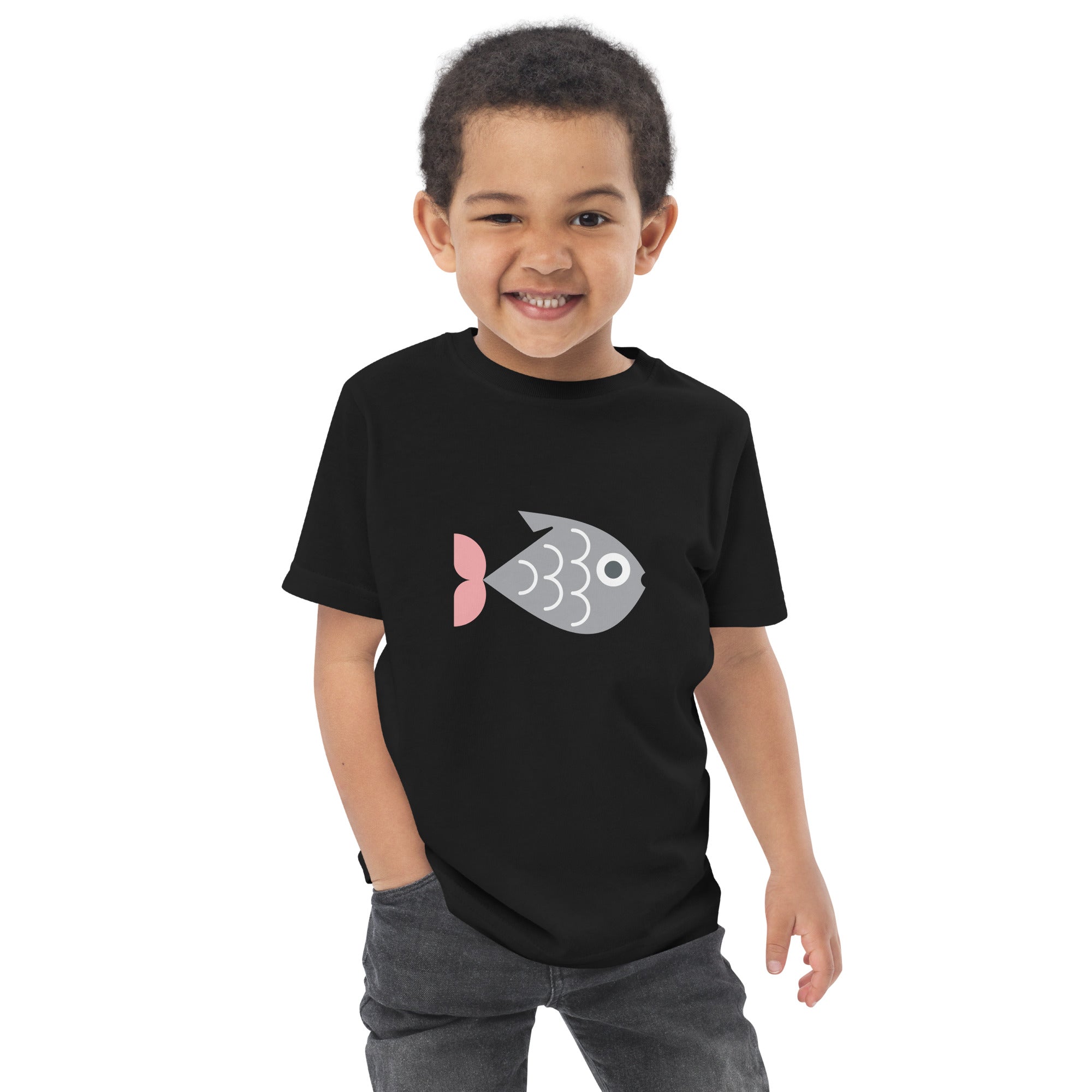 Toddler jersey t-shirt-Fish II