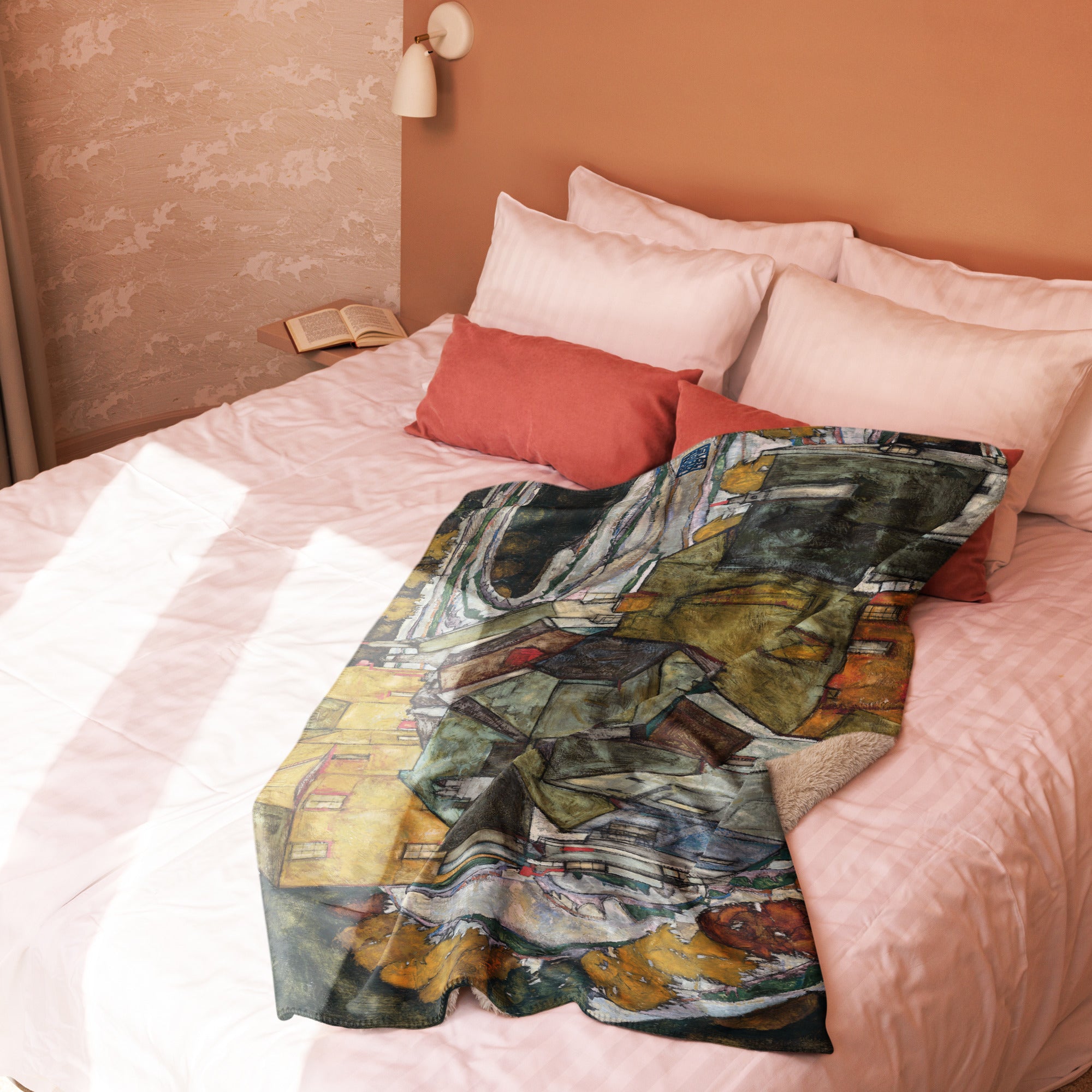 Sherpa blanket-Crescent of houses