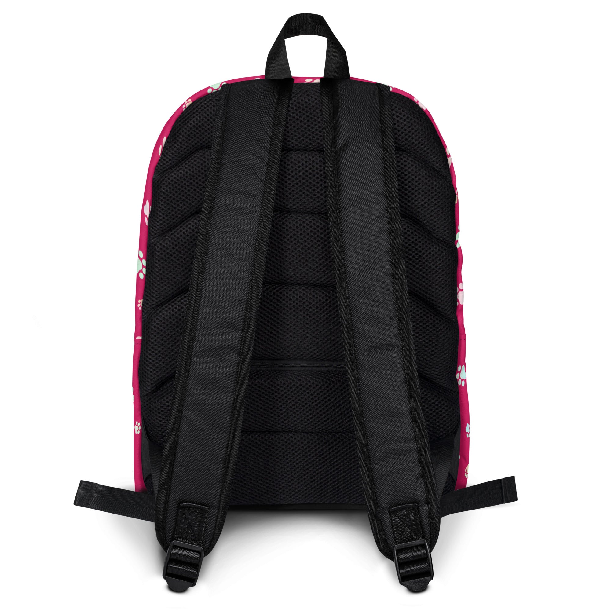 Dog Paws Backpack-Red