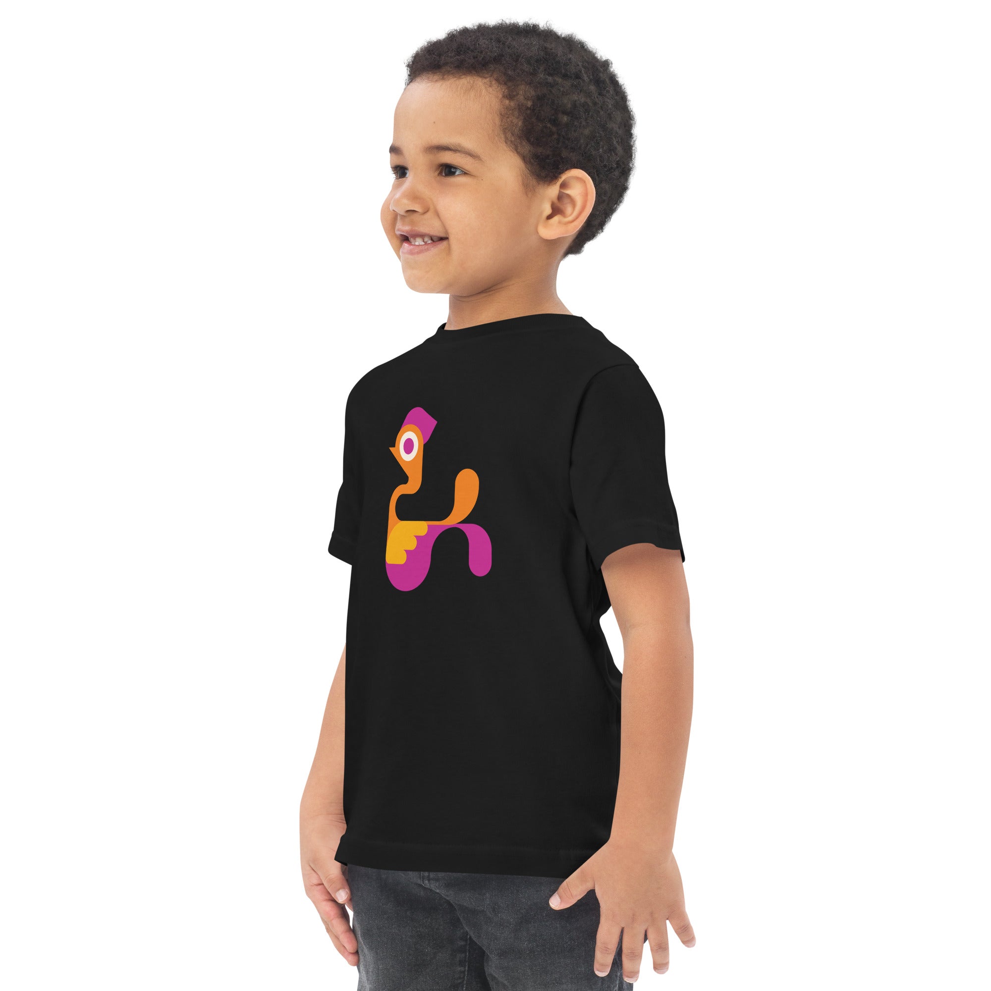 Toddler jersey t-shirt-Peacock