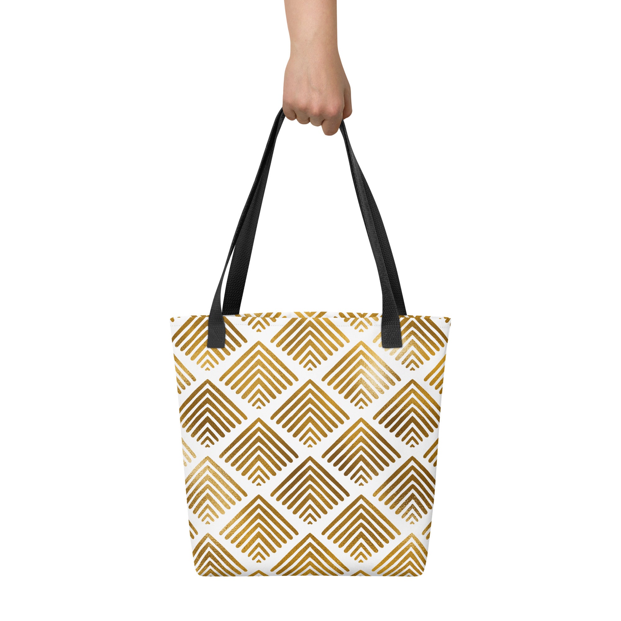 Tote bag- Lines White