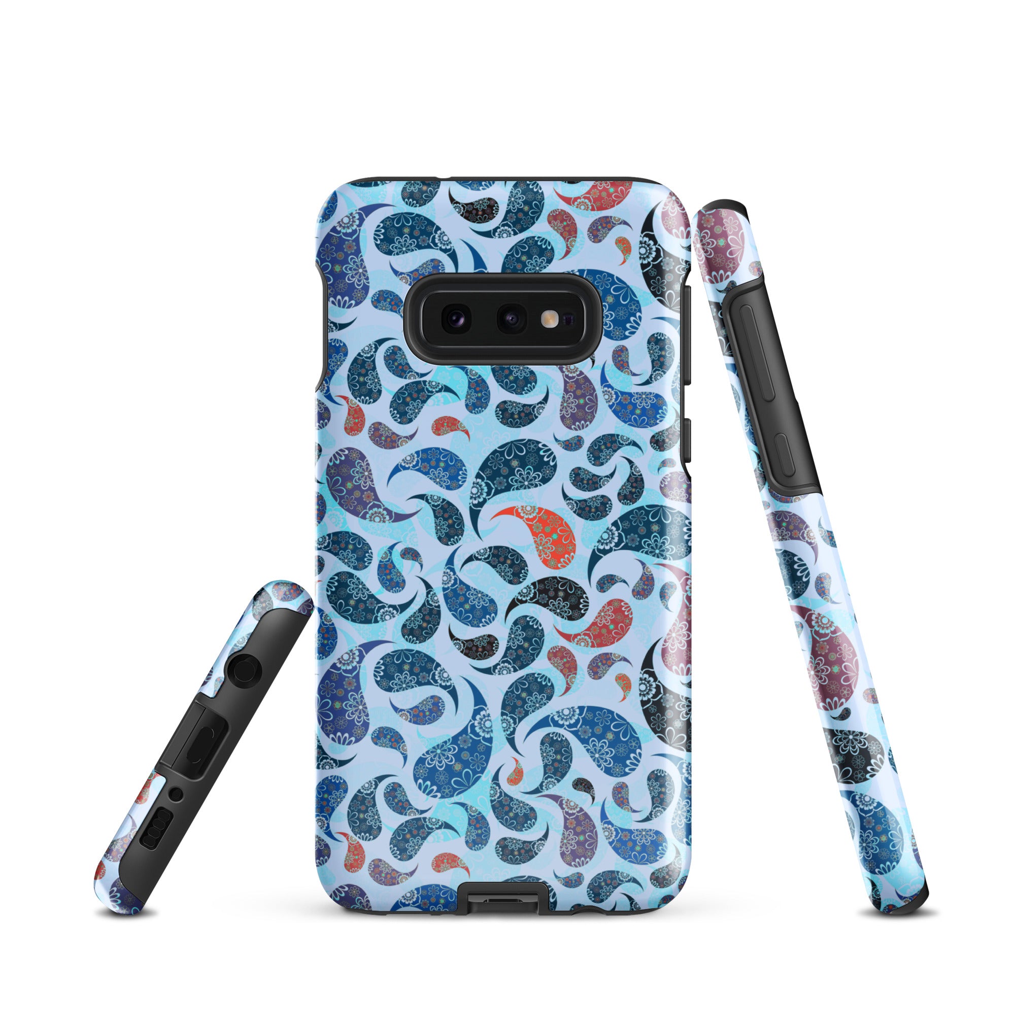 Tough case for Samsung®- Paisley Blue