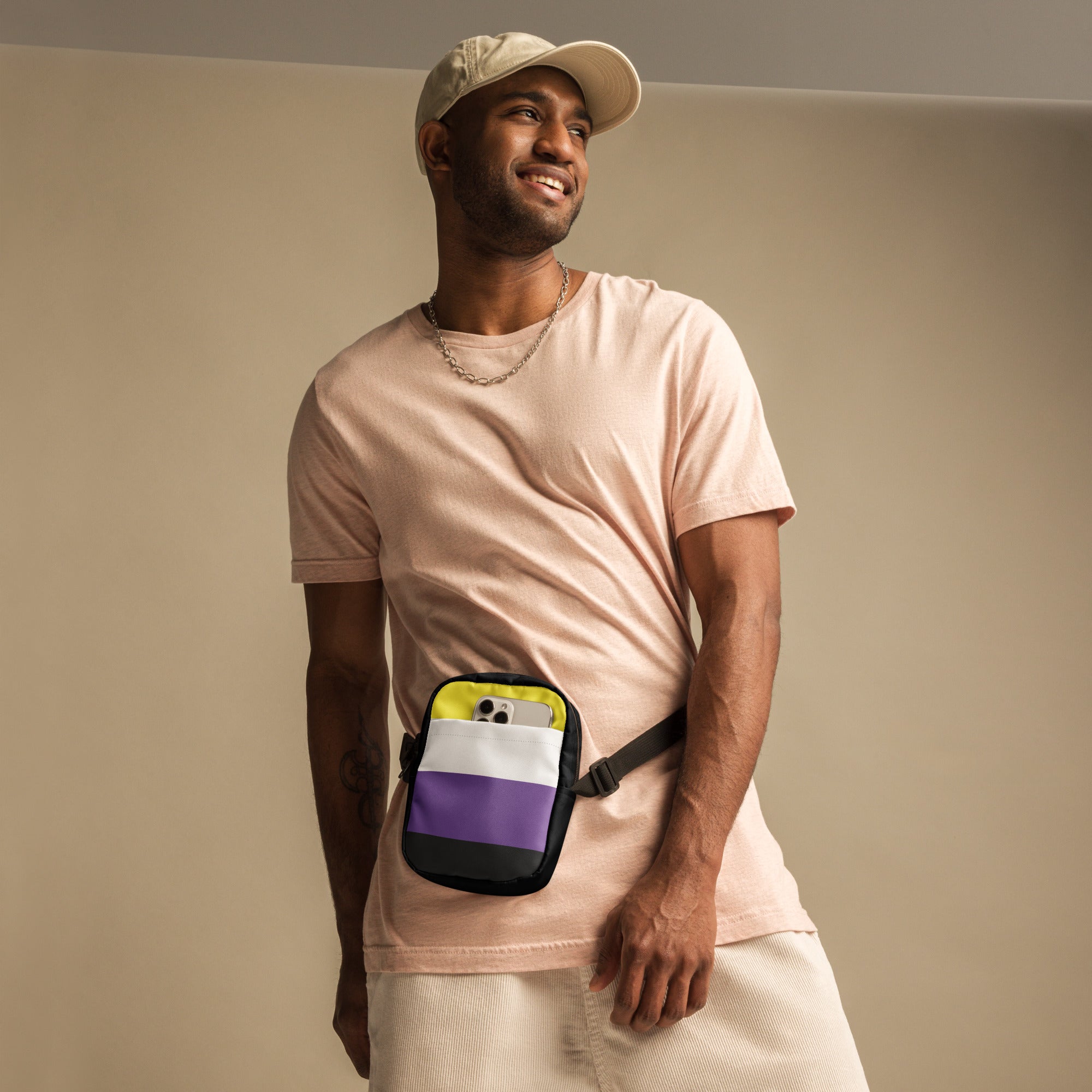 Utility crossbody bag- Nonbinary