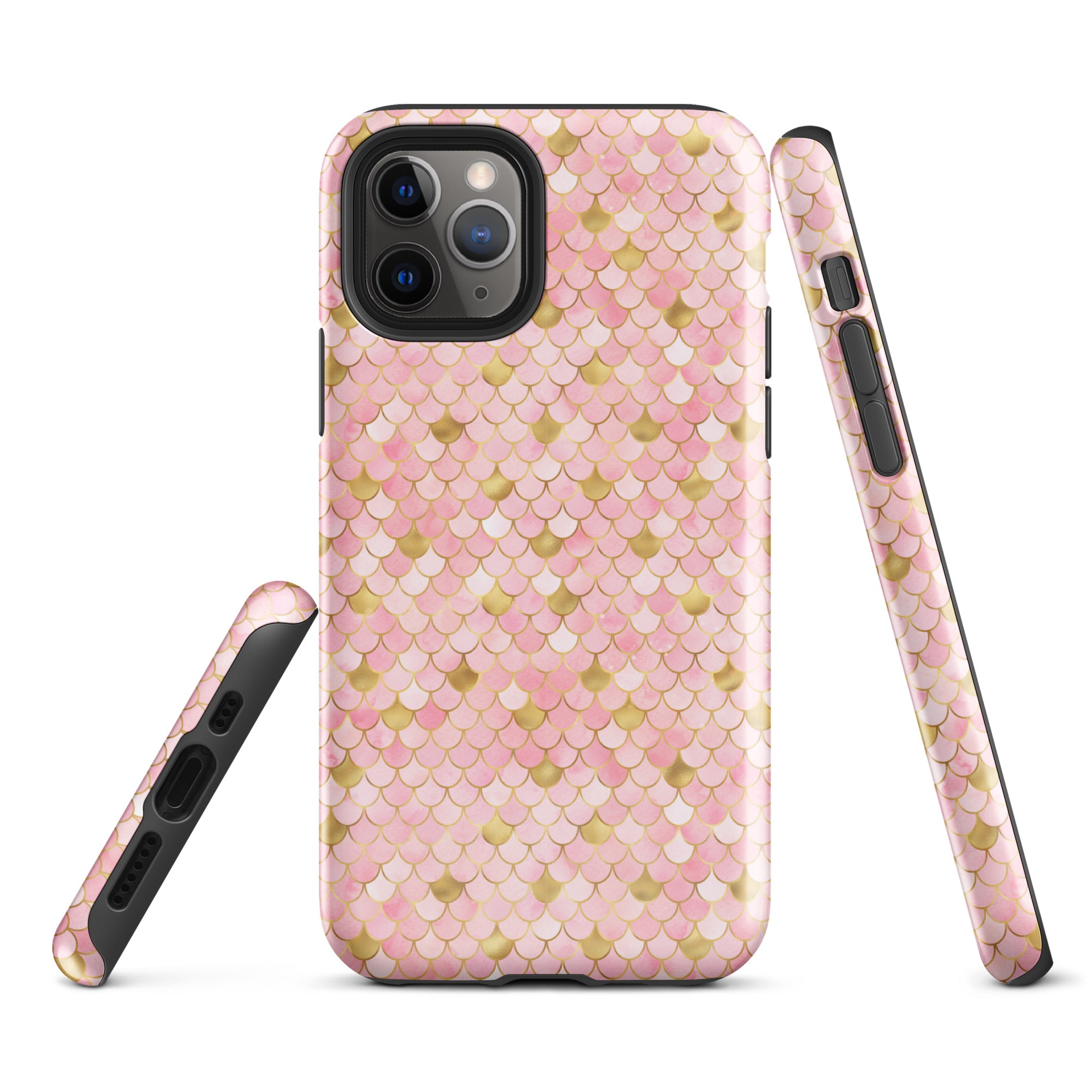 Tough Case for iPhone®- Mermaid Skin Pink