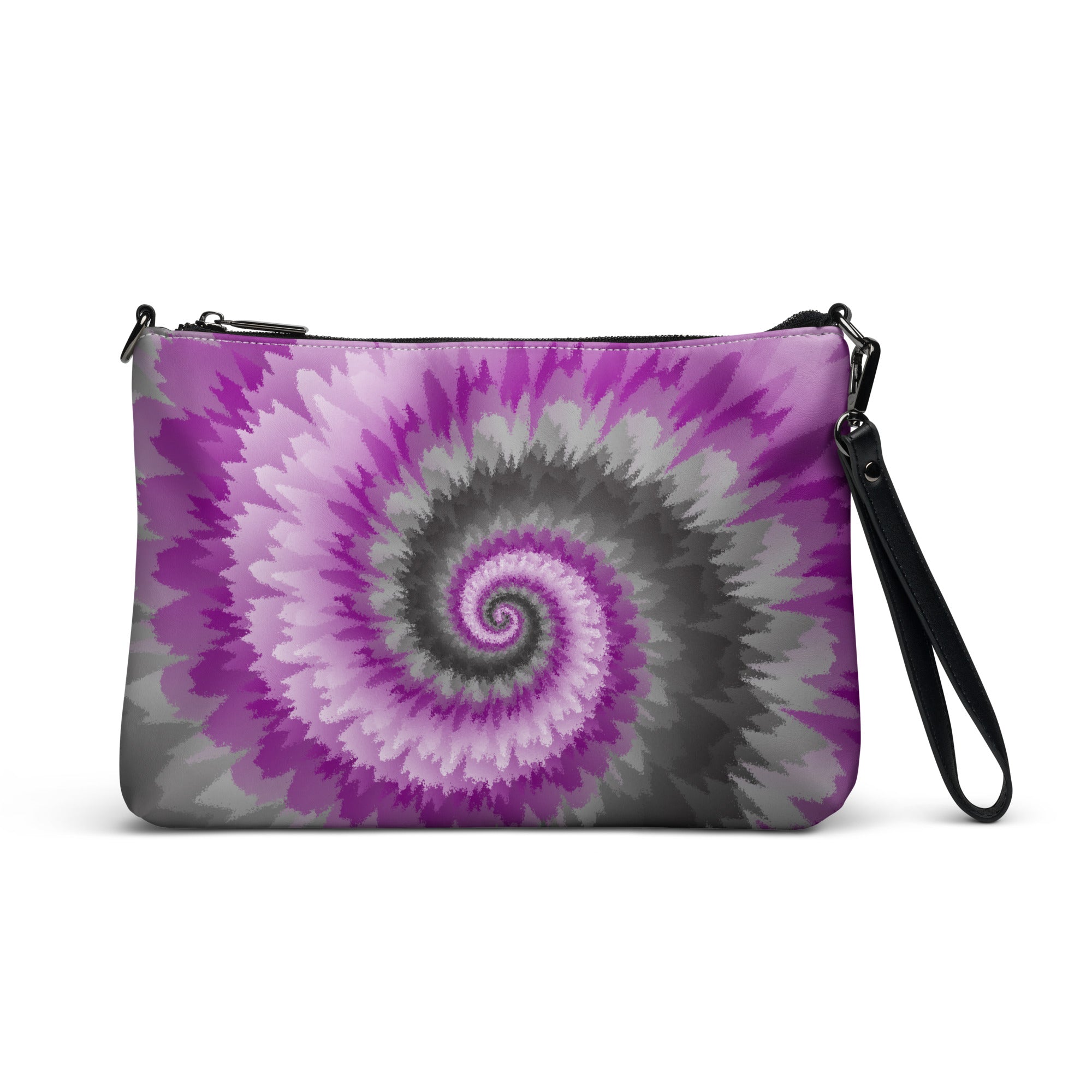 Crossbody bag- Tie Dye Spiral- Demisexual