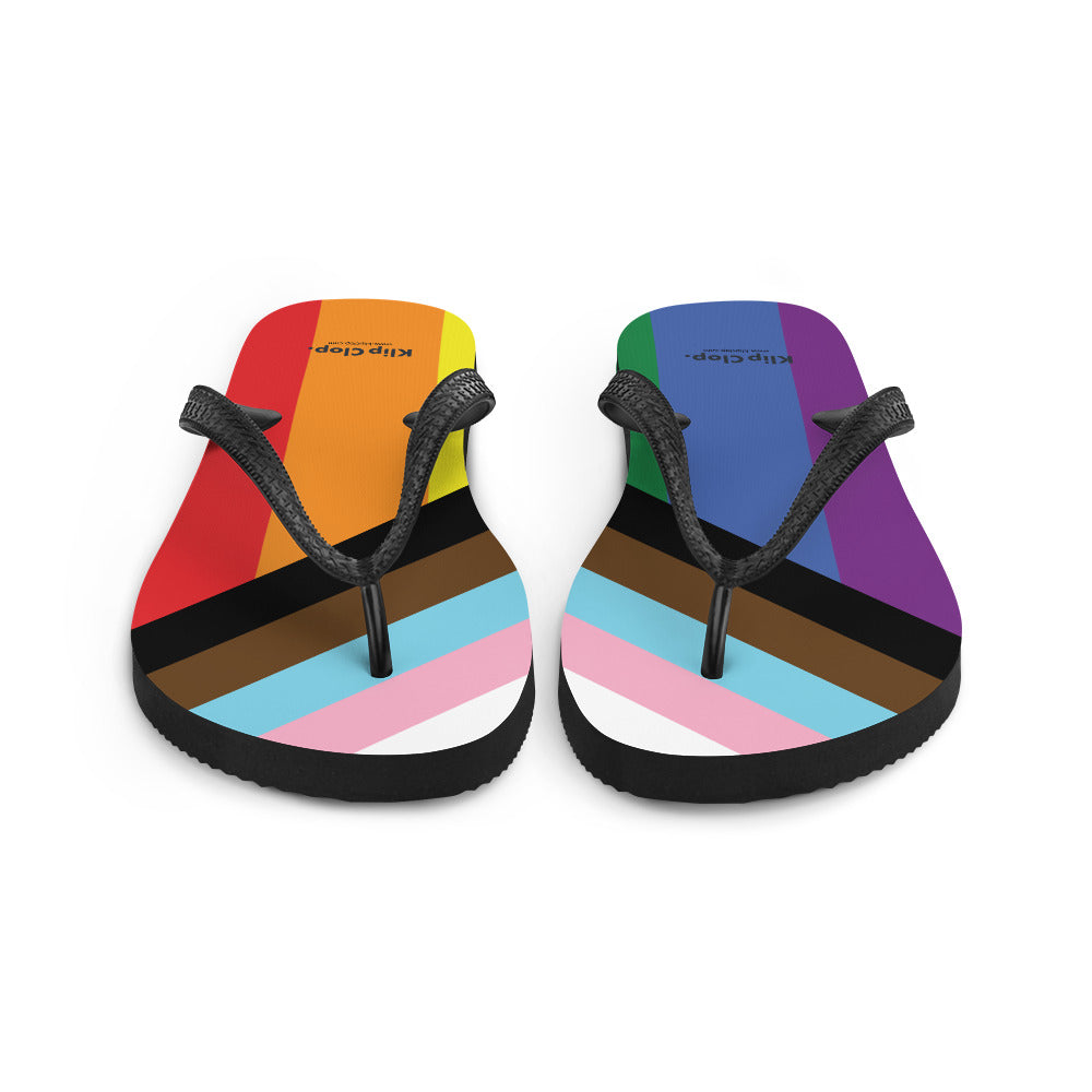 Flip-Flops- Progress Pride