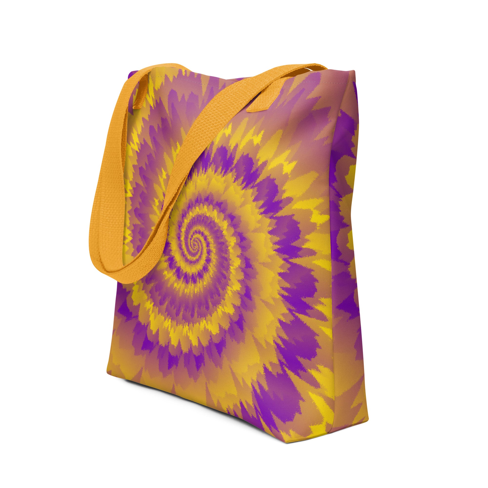 Tote bag-Tie Dye Spiral - Intersex