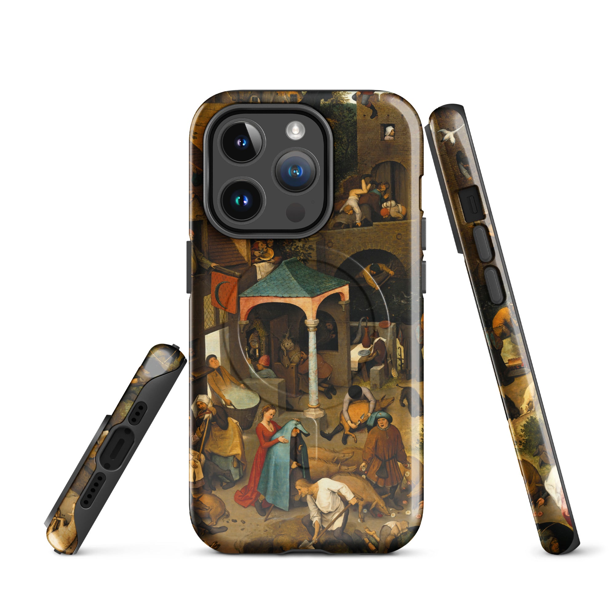 MagSafe® Tough case for iPhone®-Netherlandish Proverbs