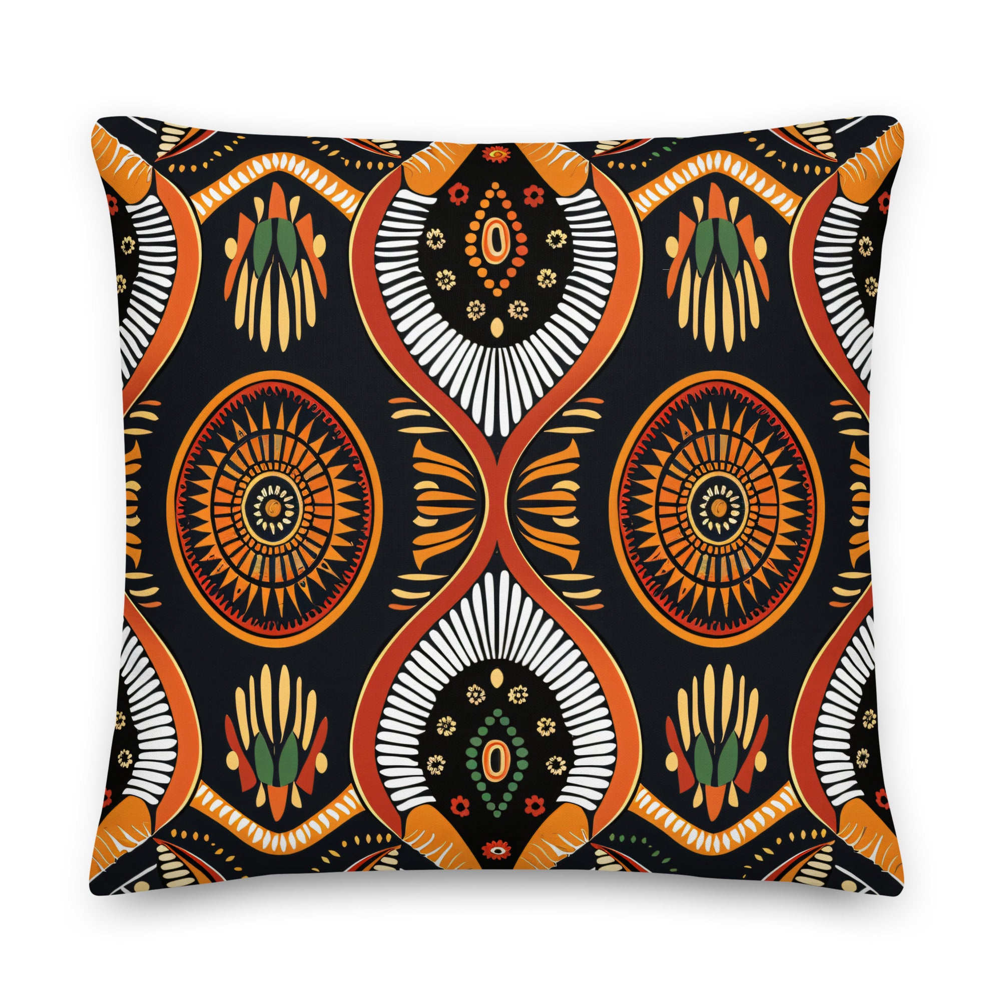 Premium Pillow-African tribal Arts III