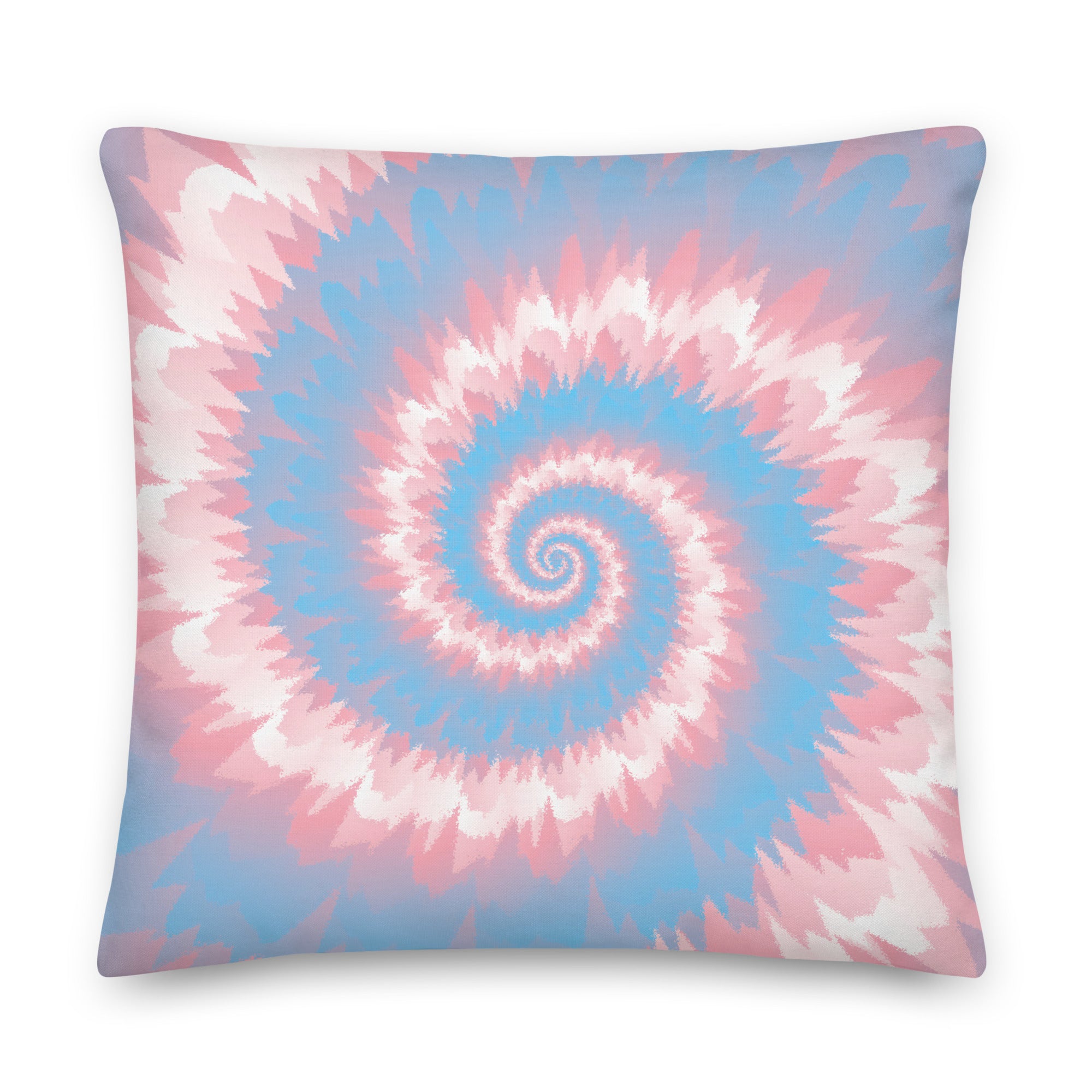 Premium Pillow-Tie Dye Spiral-Transgender