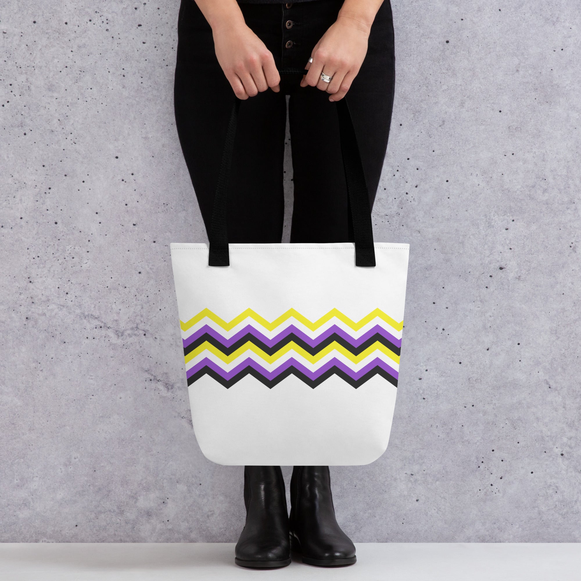 Tote bag-Zigzag-Nonbinary