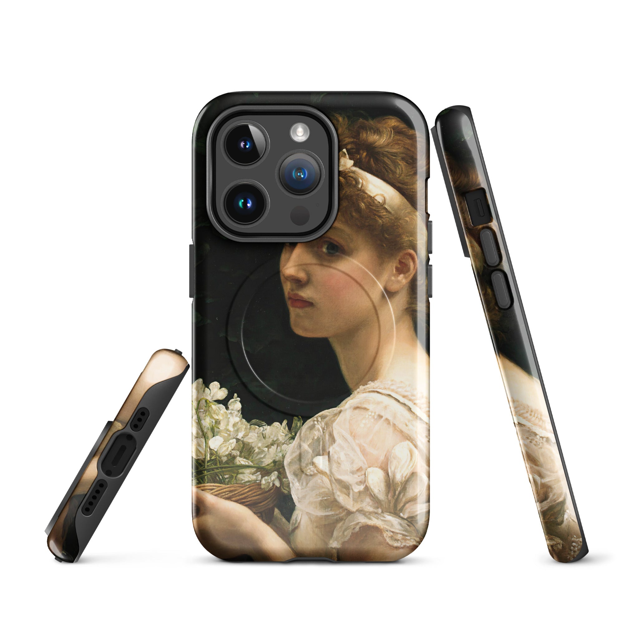 MagSafe® Tough case for iPhone®-Pea Blossoms