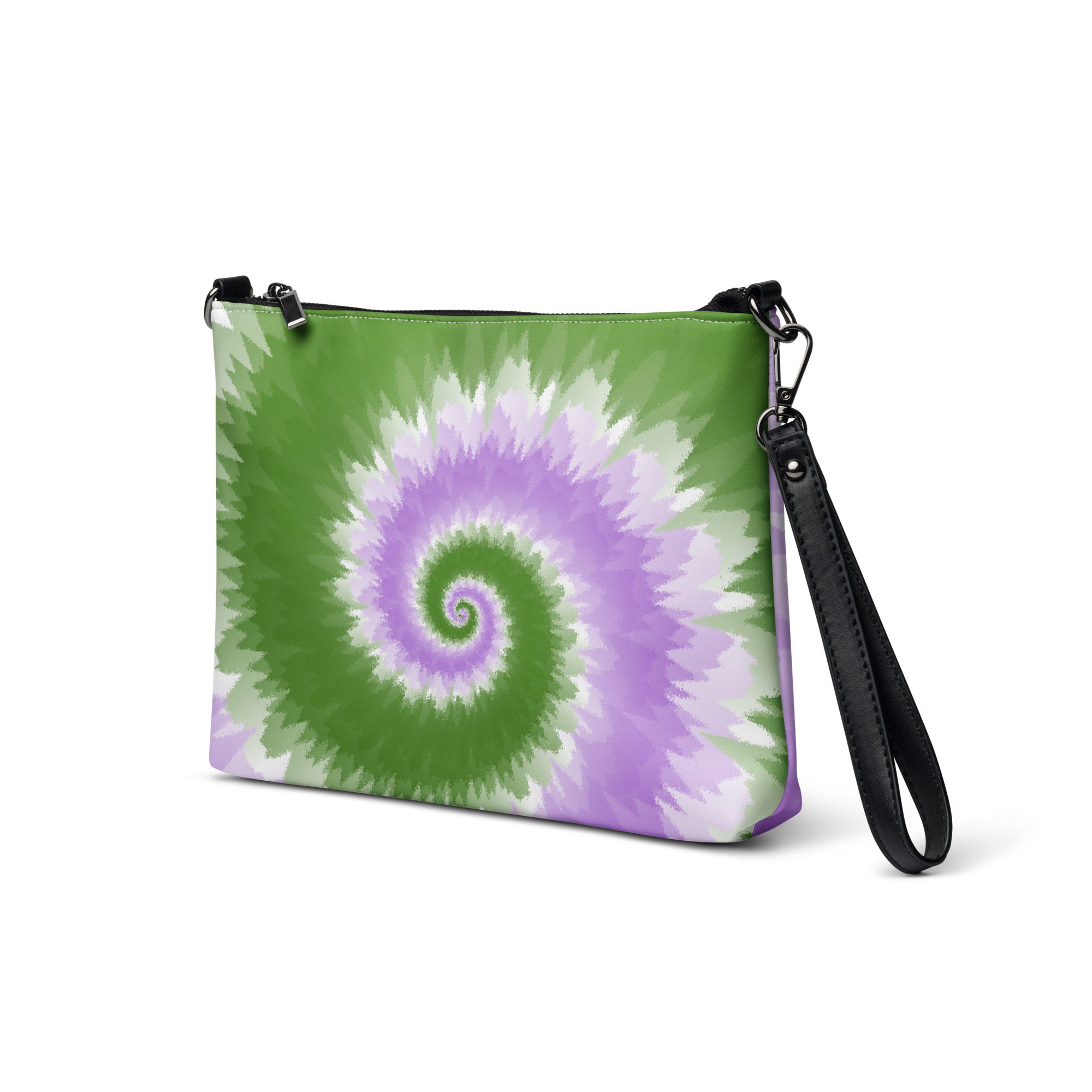 Crossbody bag- Tie Dye Spiral- Genderqueer