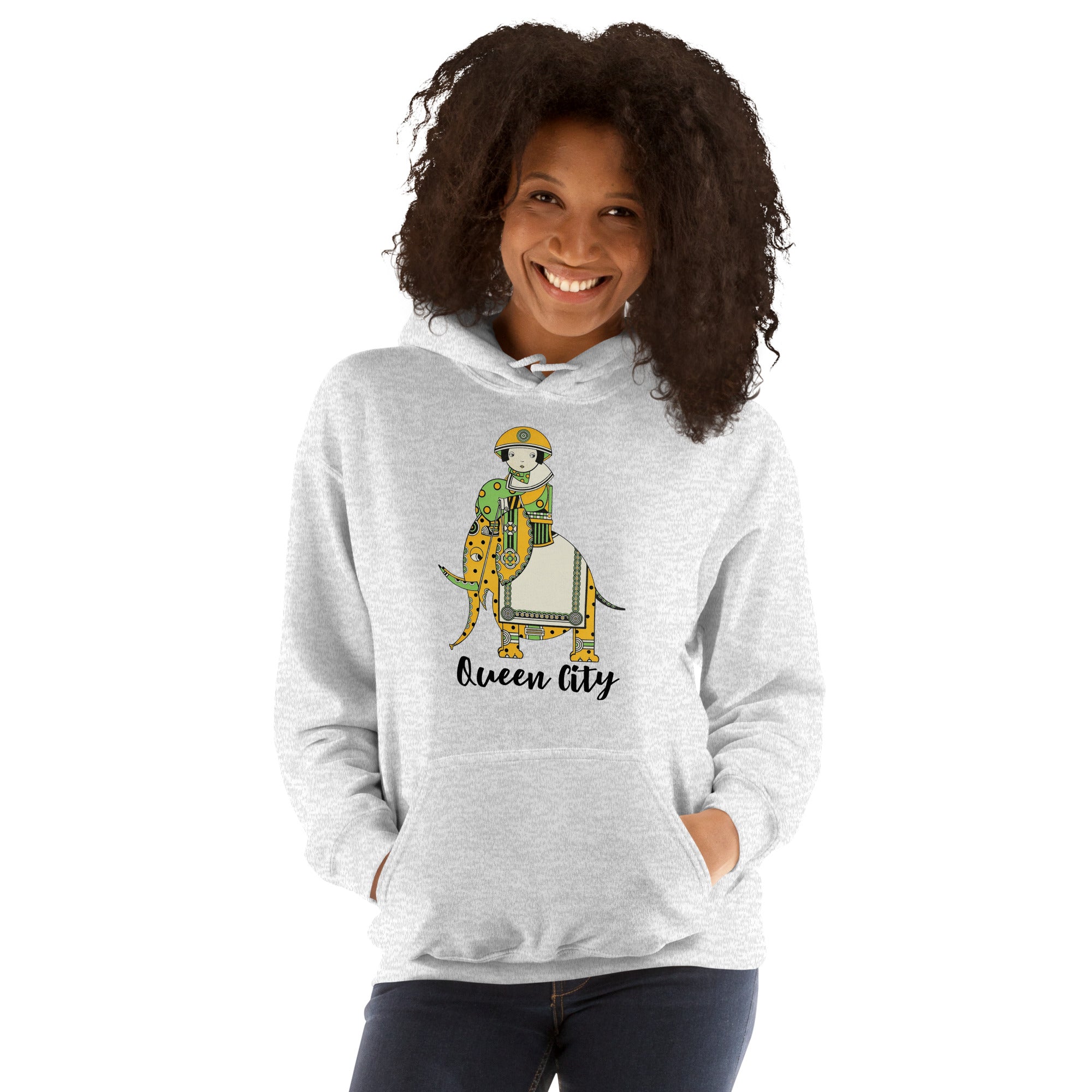 Unisex Hoodie-Queen City XIV