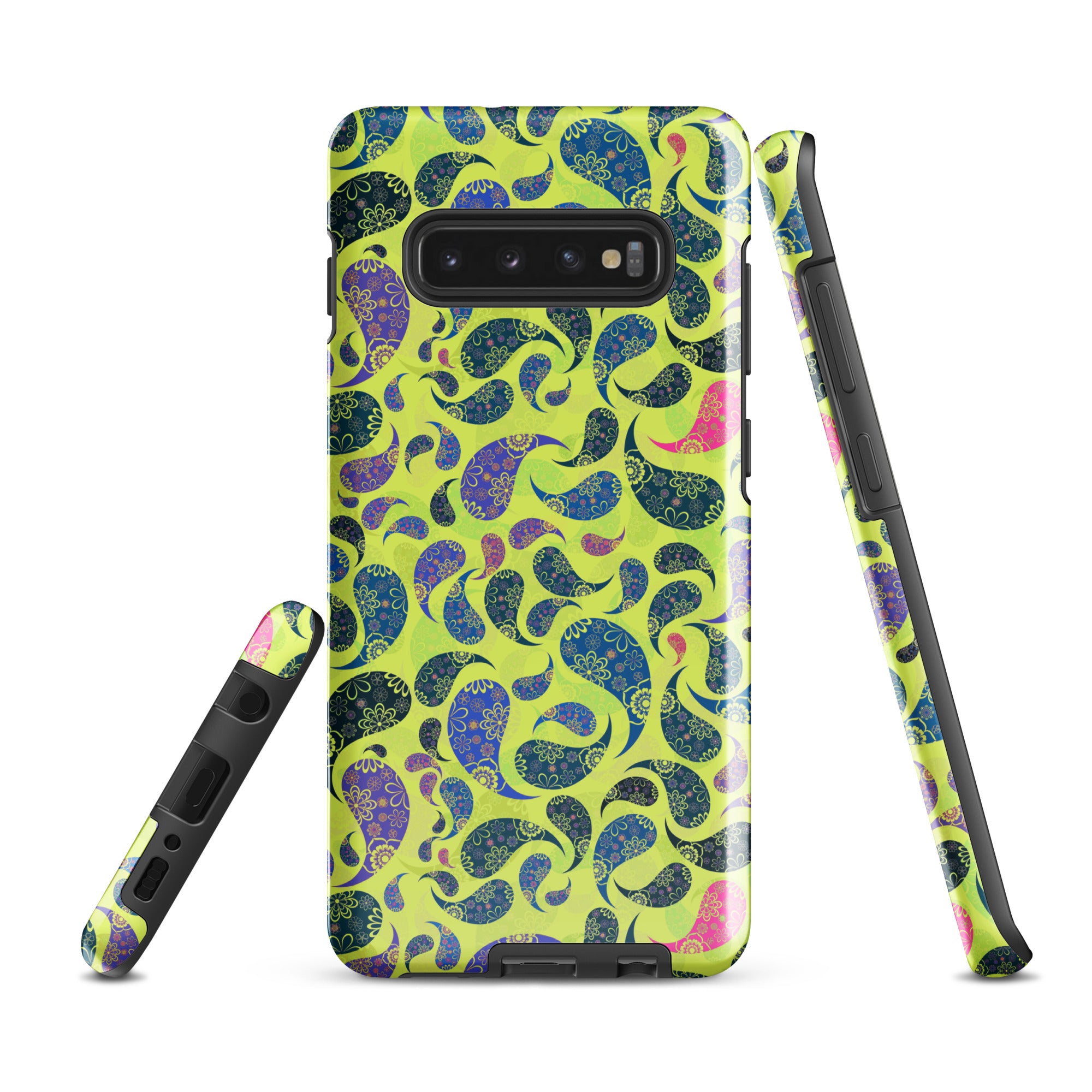 Tough case for Samsung®- Paisley Yellow