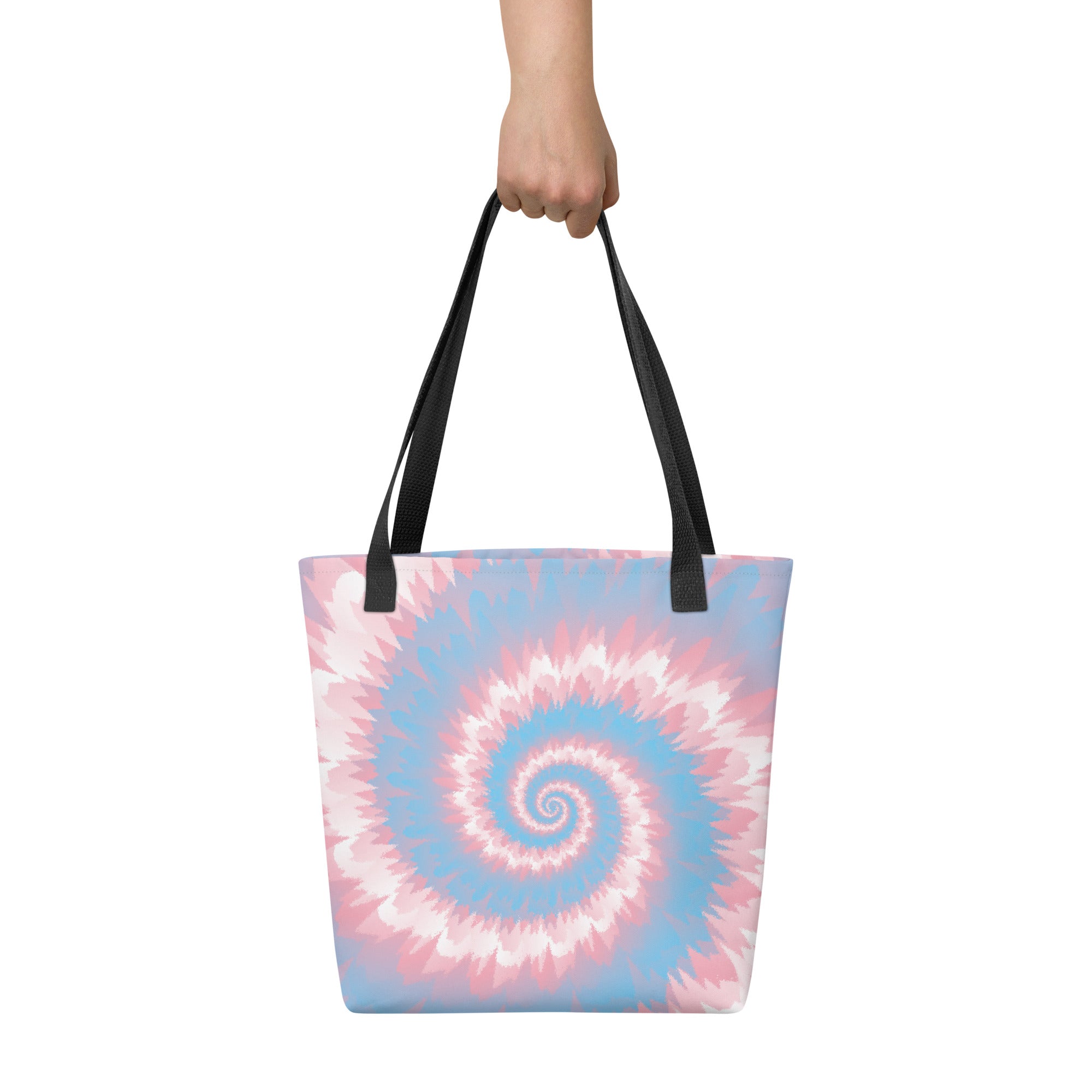 Tote bag- Tie Dye Spiral - Transgender