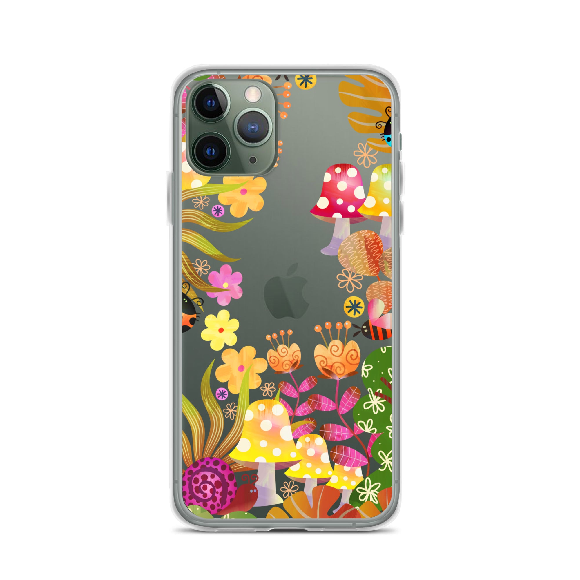 Clear Case for iPhone®- Enchanted Forest Design I