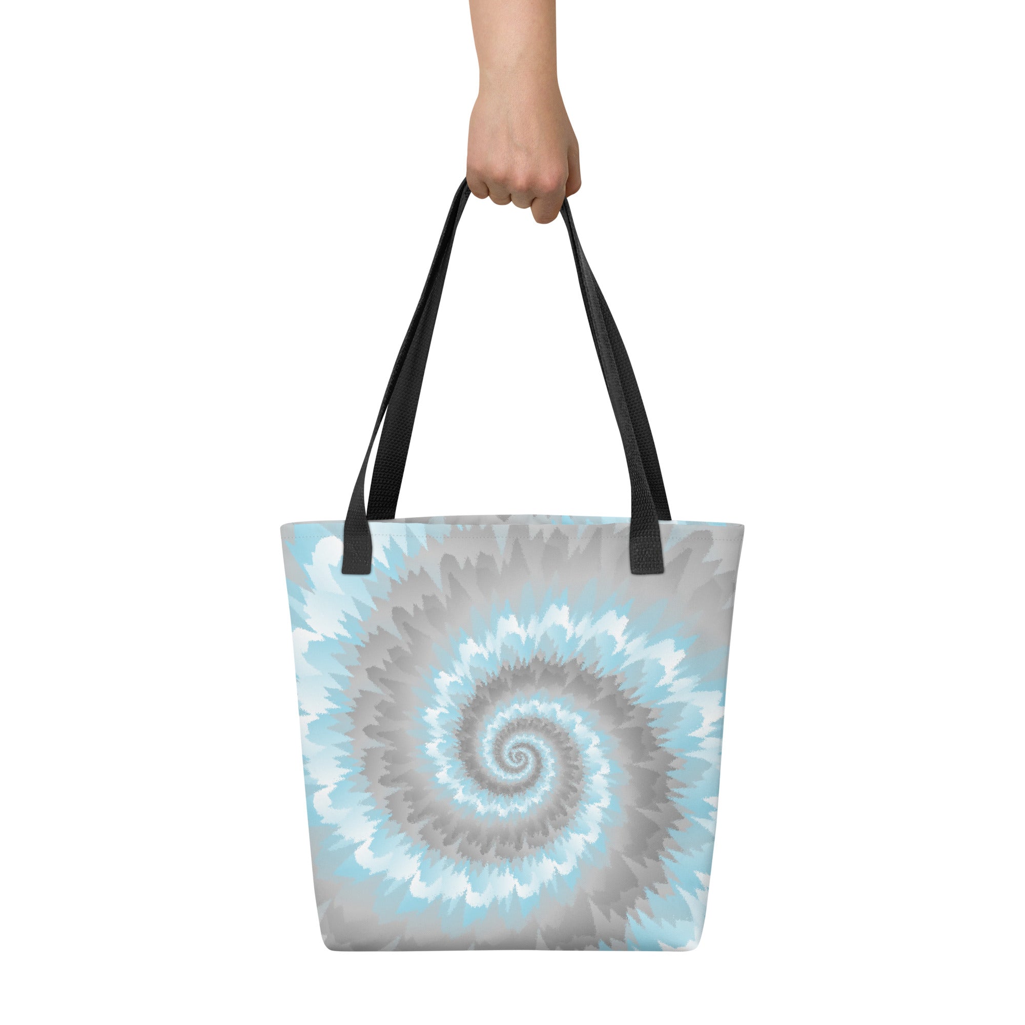 Tote bag-Tie Dye Spiral - Demiboy