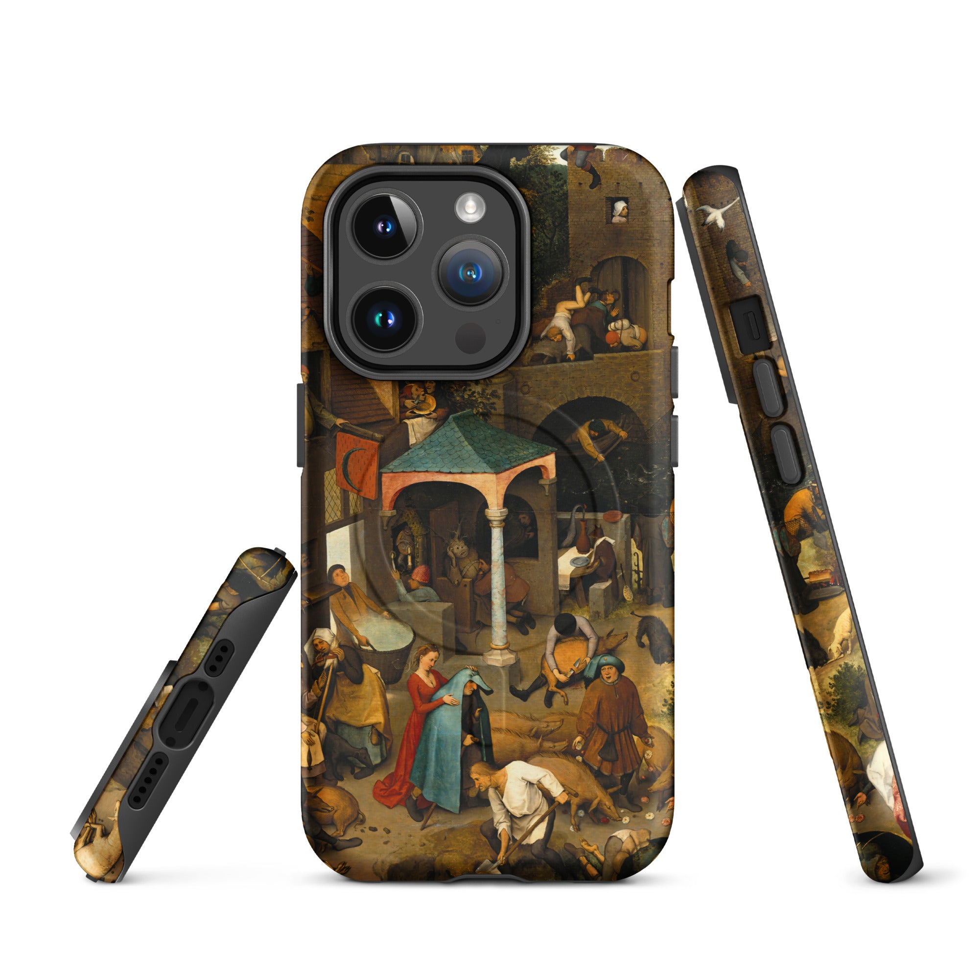 MagSafe® Tough case for iPhone®-Netherlandish Proverbs