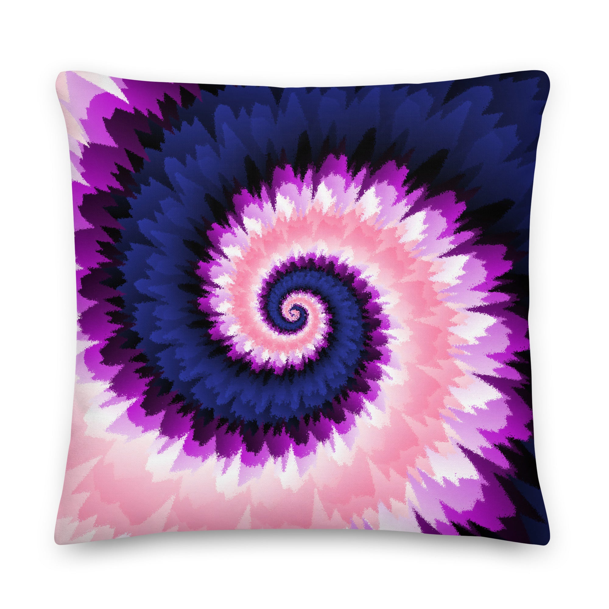 Premium Pillow-Tie Dye Spiral-Genderfluid