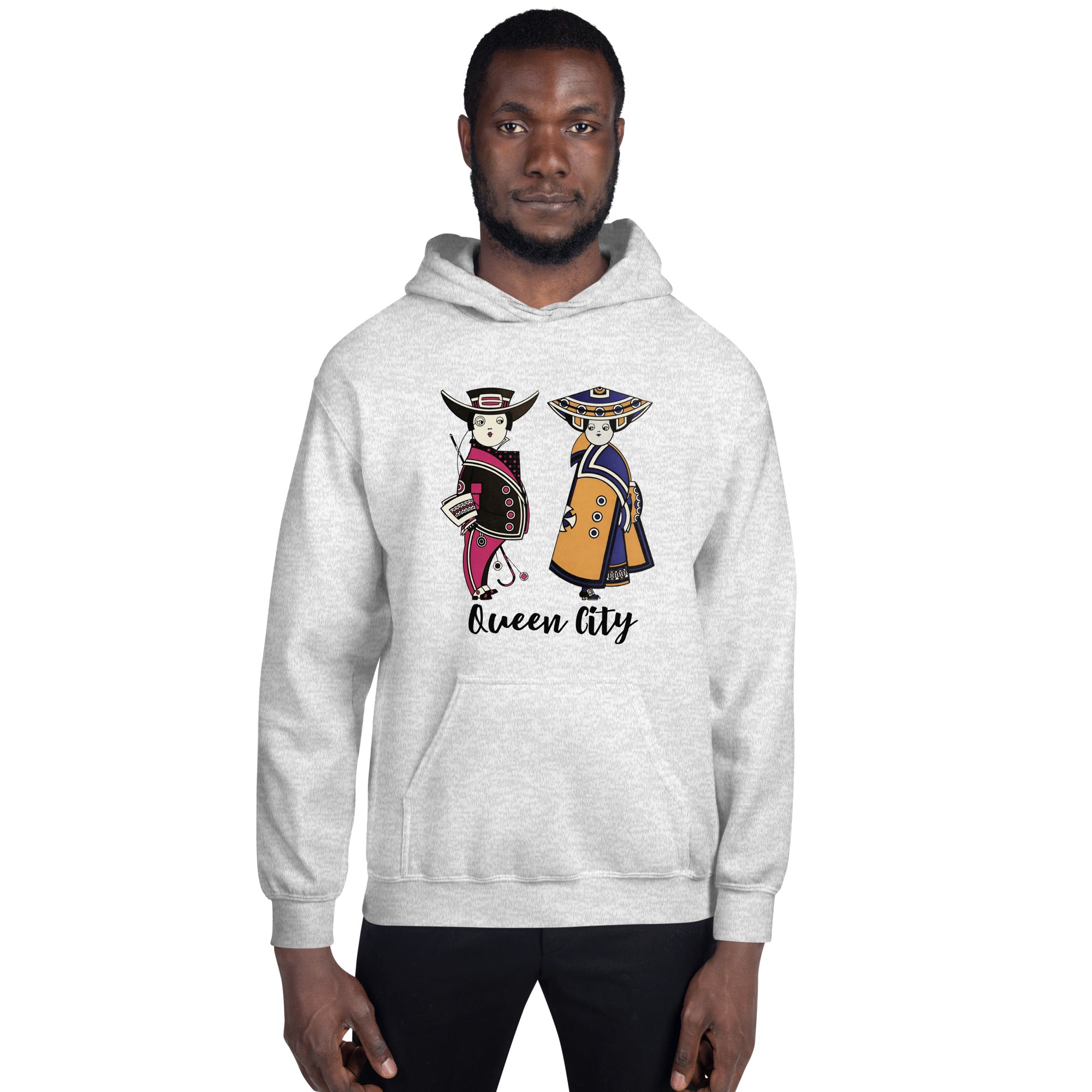 Unisex Hoodie-Queen City XIX