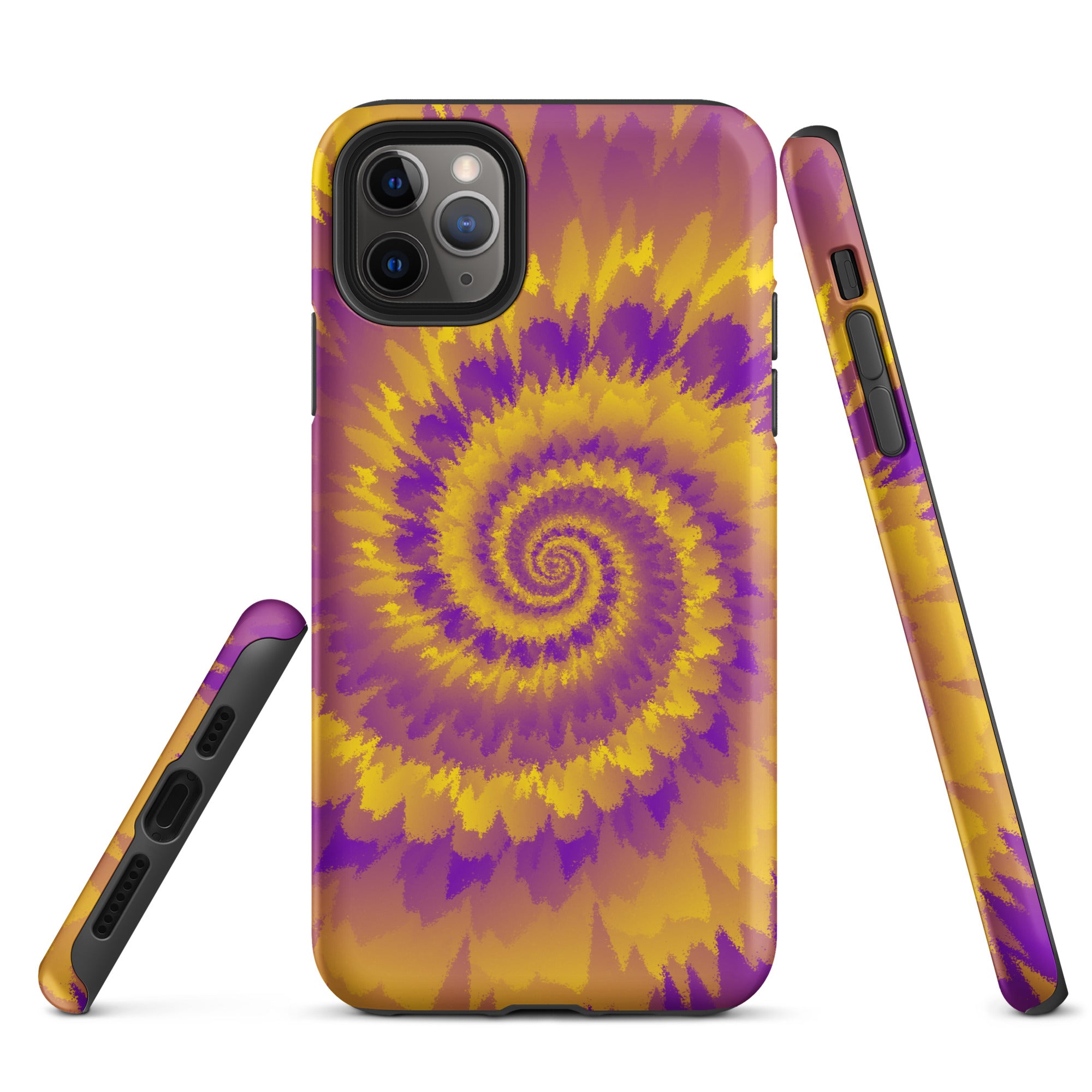 Tough Case for iPhone®-Tie Dye Spiral - Intersex