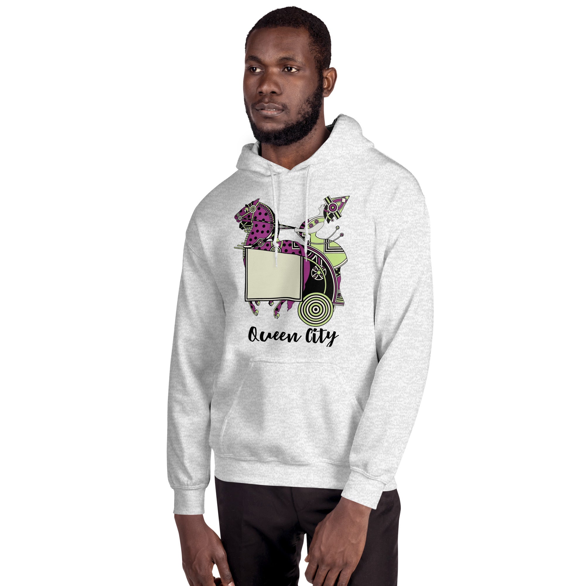 Unisex Hoodie-Queen City XV