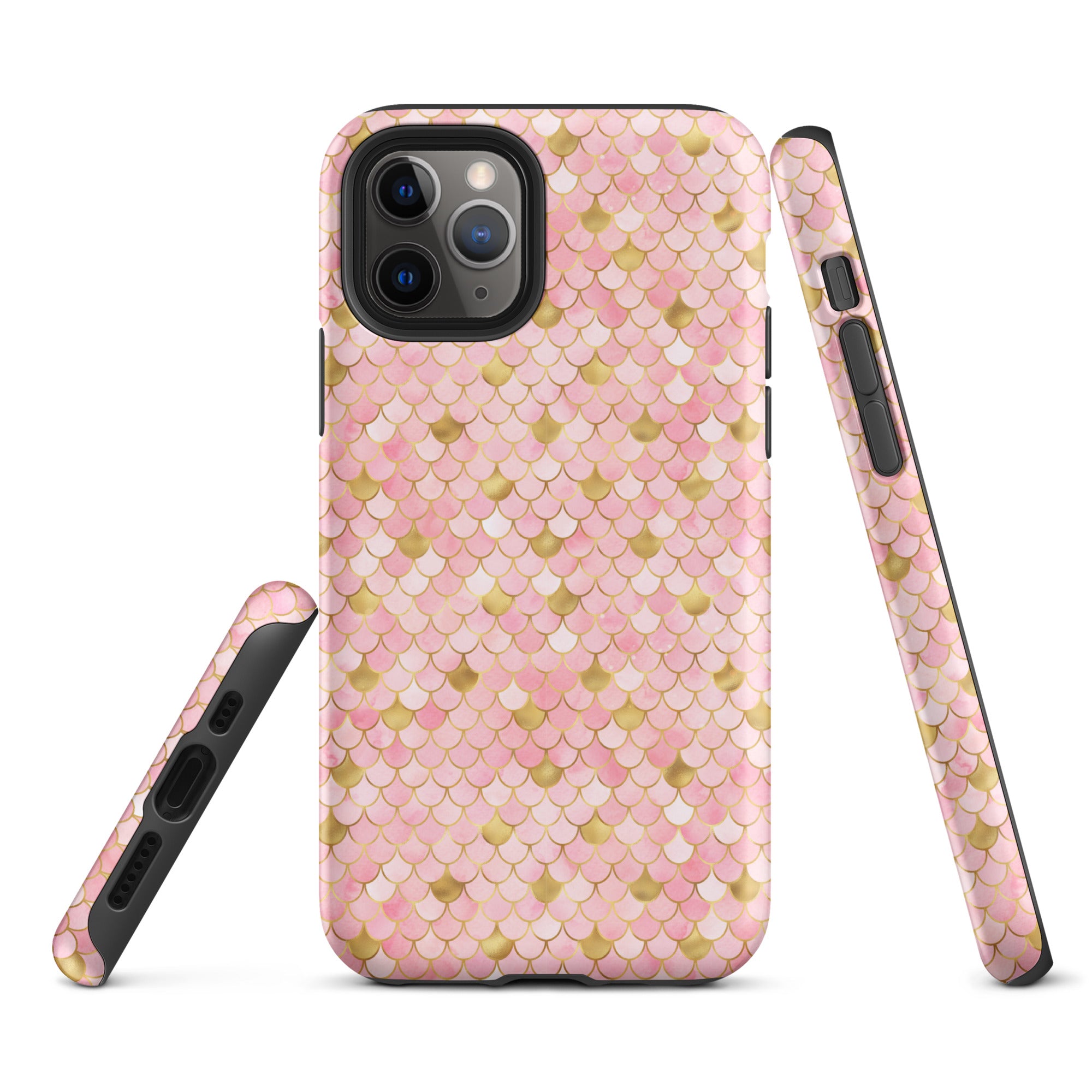 Tough Case for iPhone®- Mermaid Skin Pink