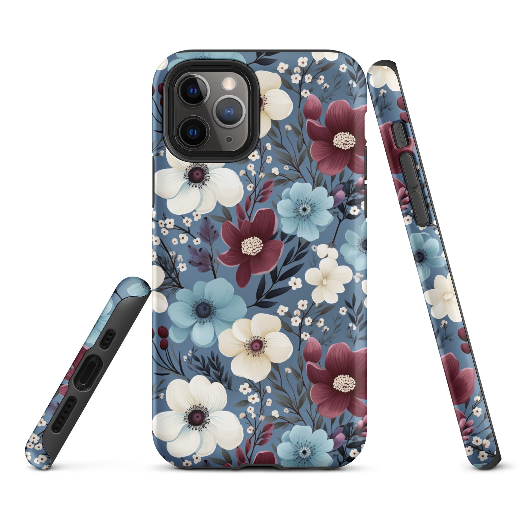 Tough Case for iPhone®- Floral Pattern II