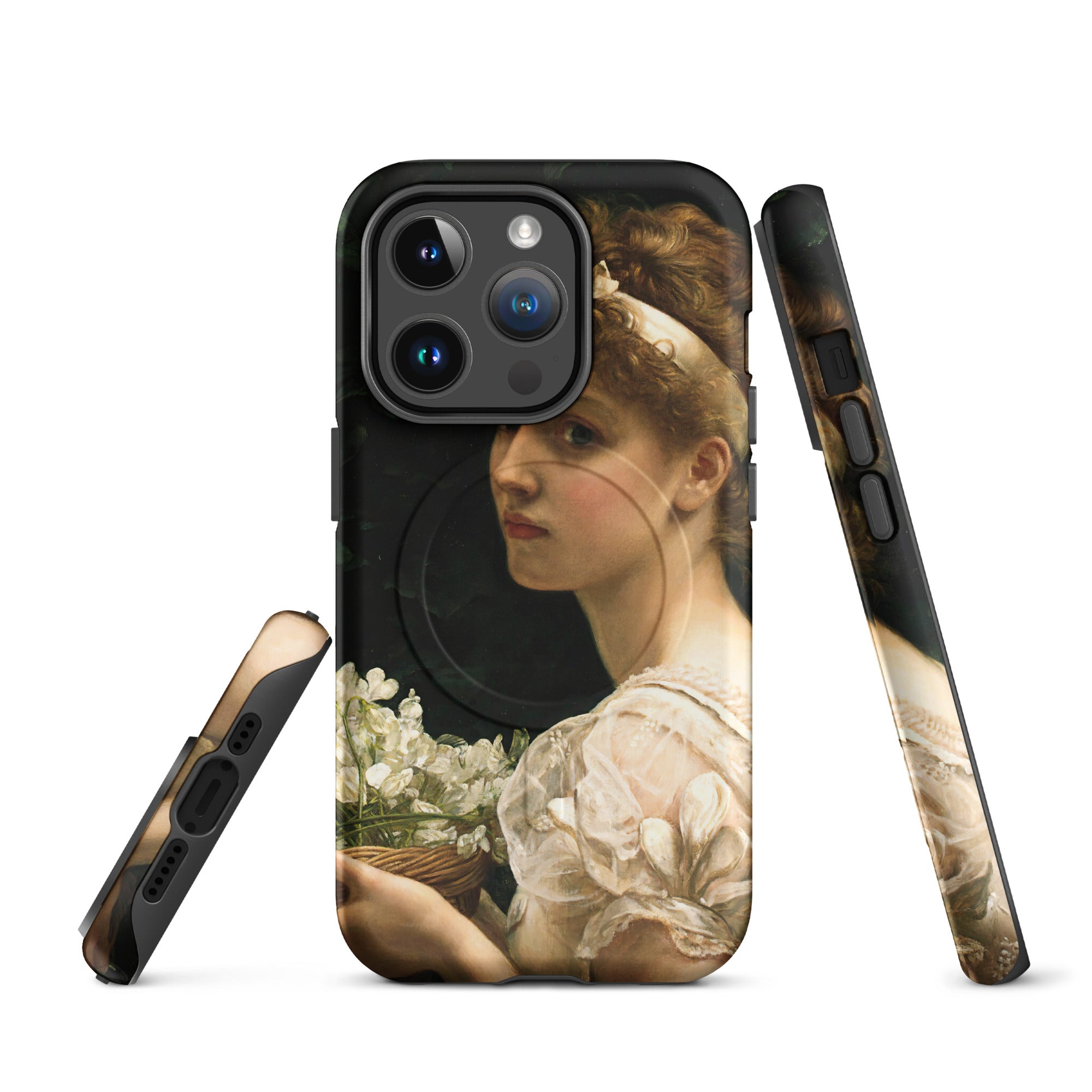 MagSafe® Tough case for iPhone®-Pea Blossoms