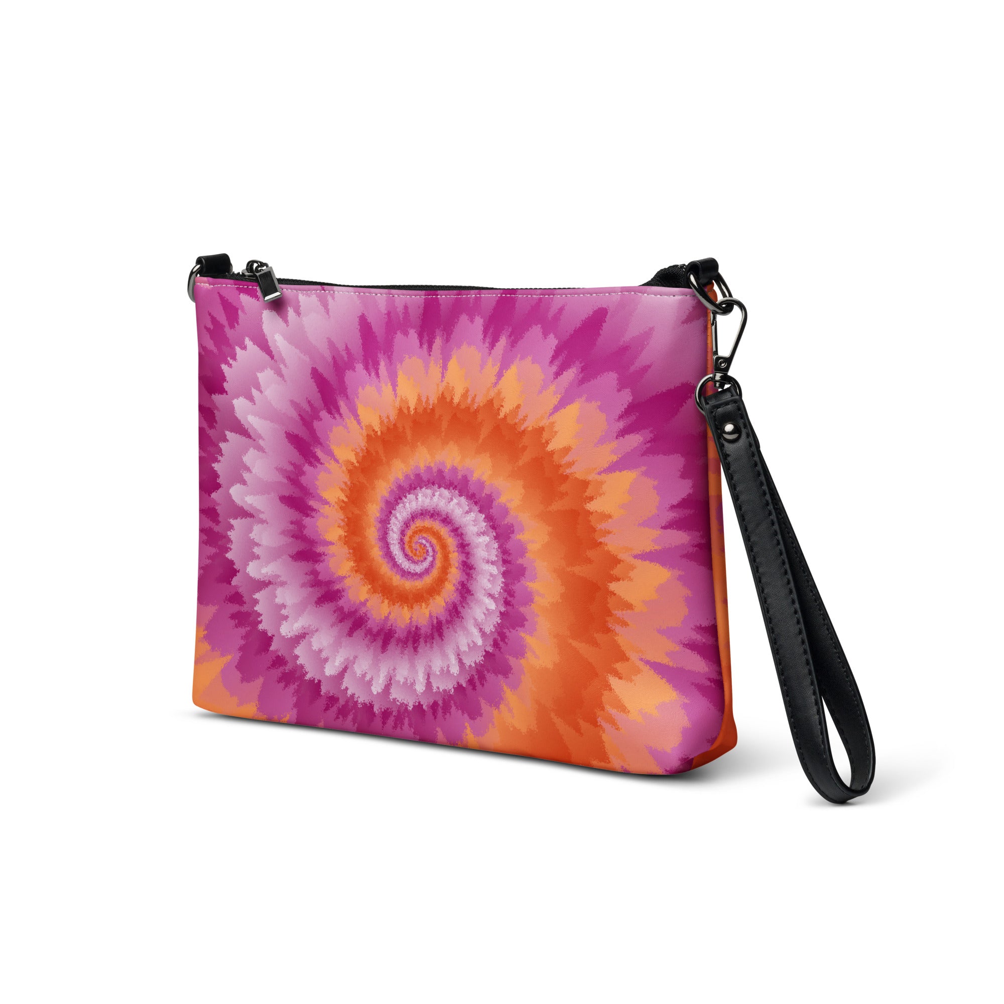 Crossbody bag- Tie Dye Spiral- Lesbian