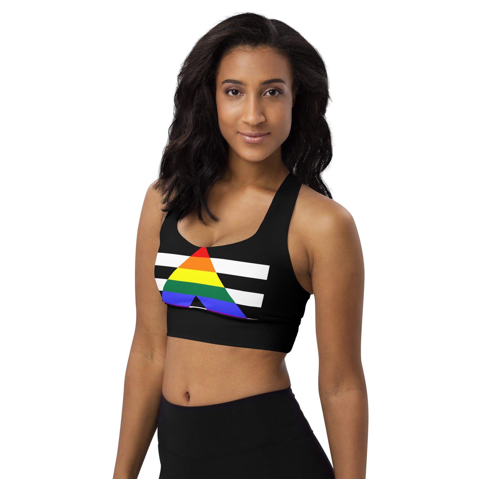 Longline sports bra- Straight ally