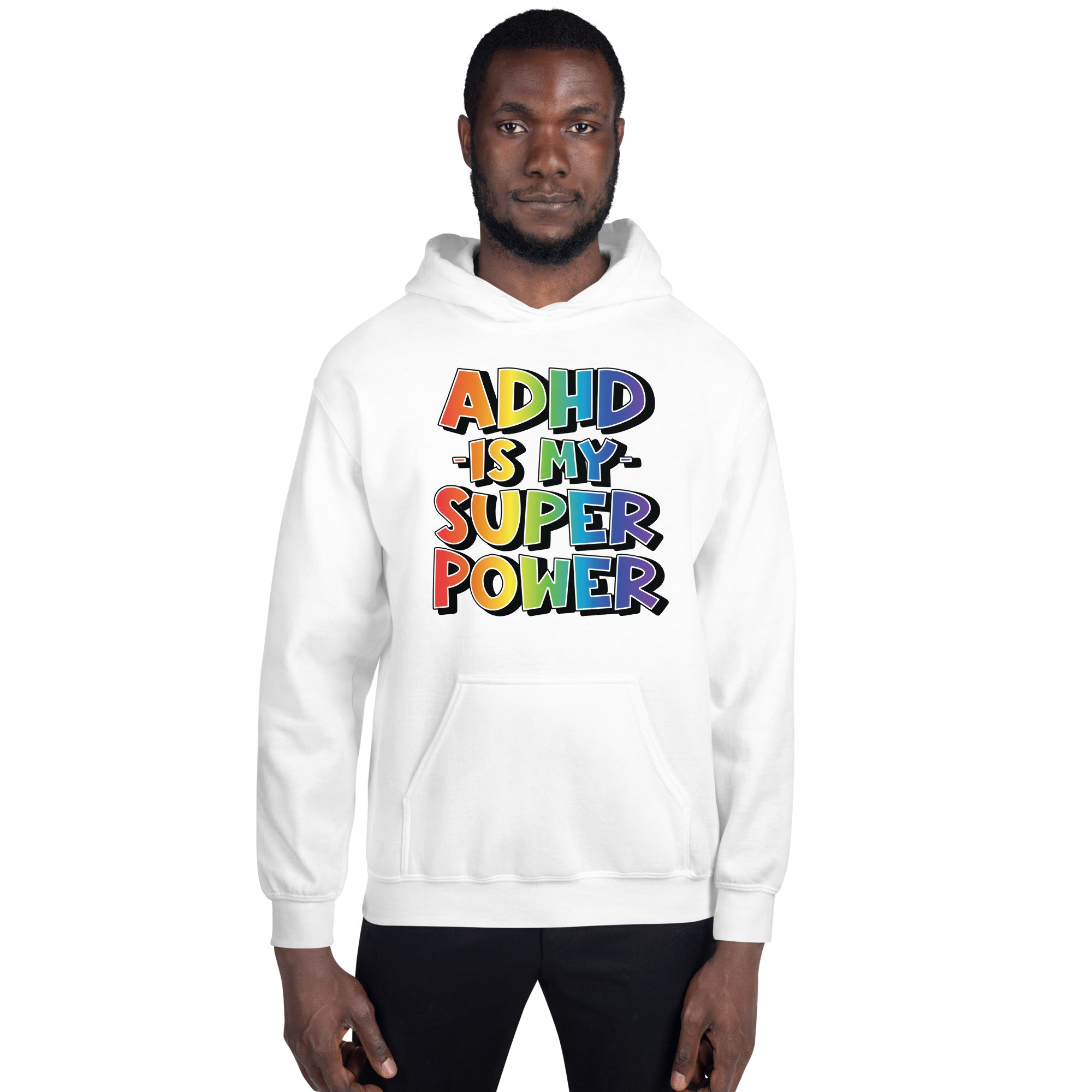 Unisex Hoodie- ADHD- Is My Super Power