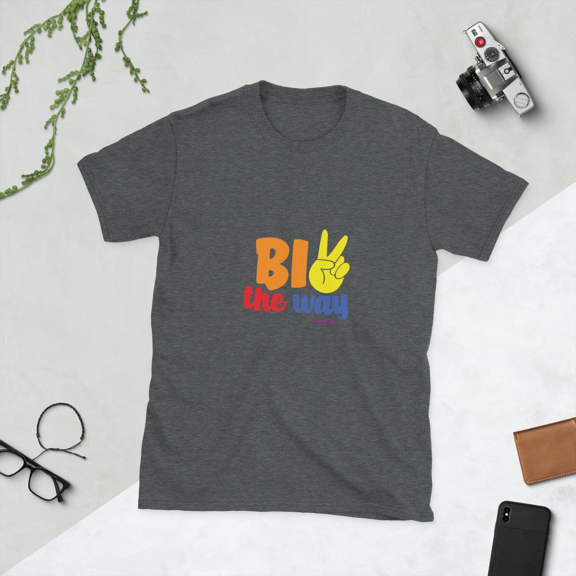 Short-Sleeve Unisex T-Shirt- Bi The Way