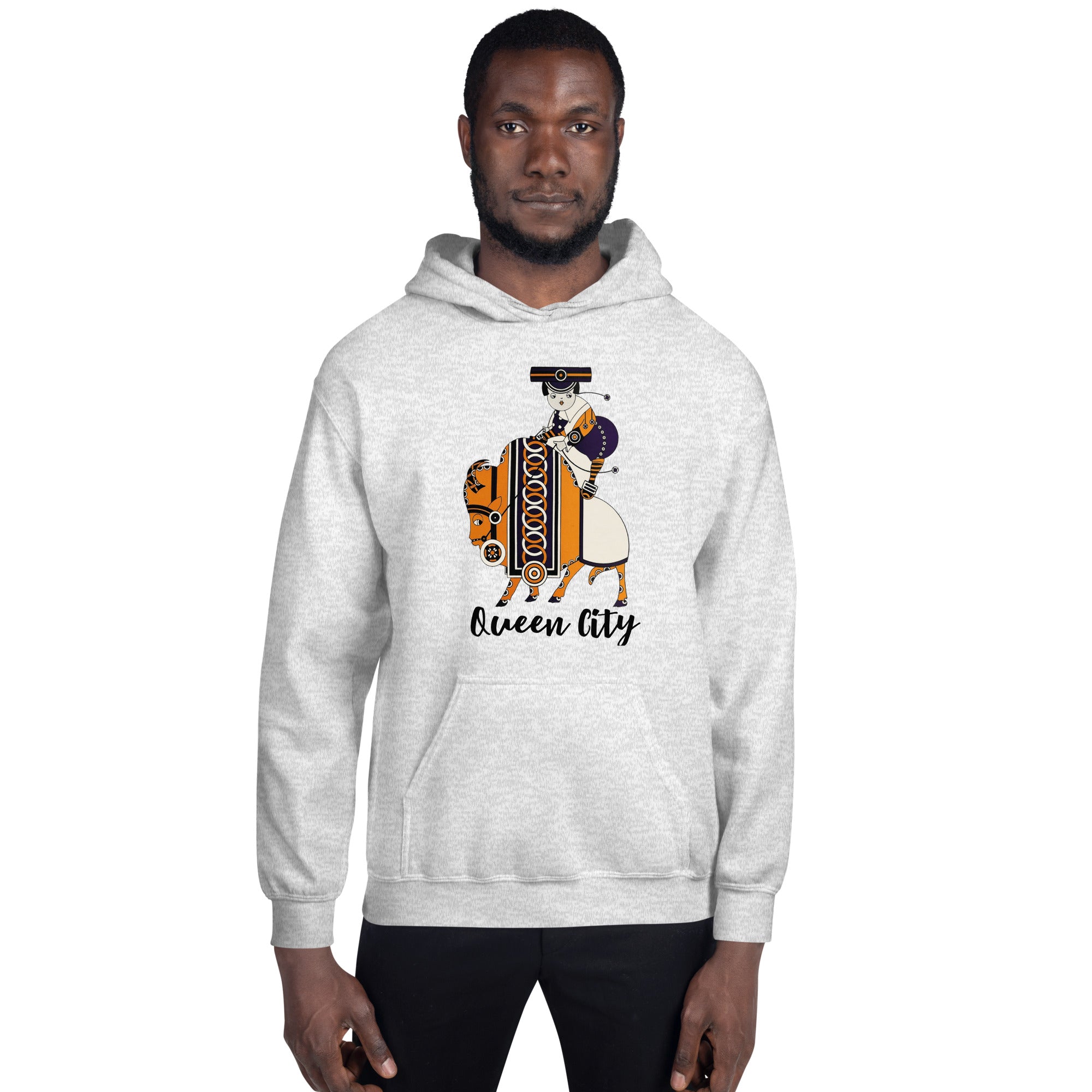 Unisex Hoodie-Queen City XVII